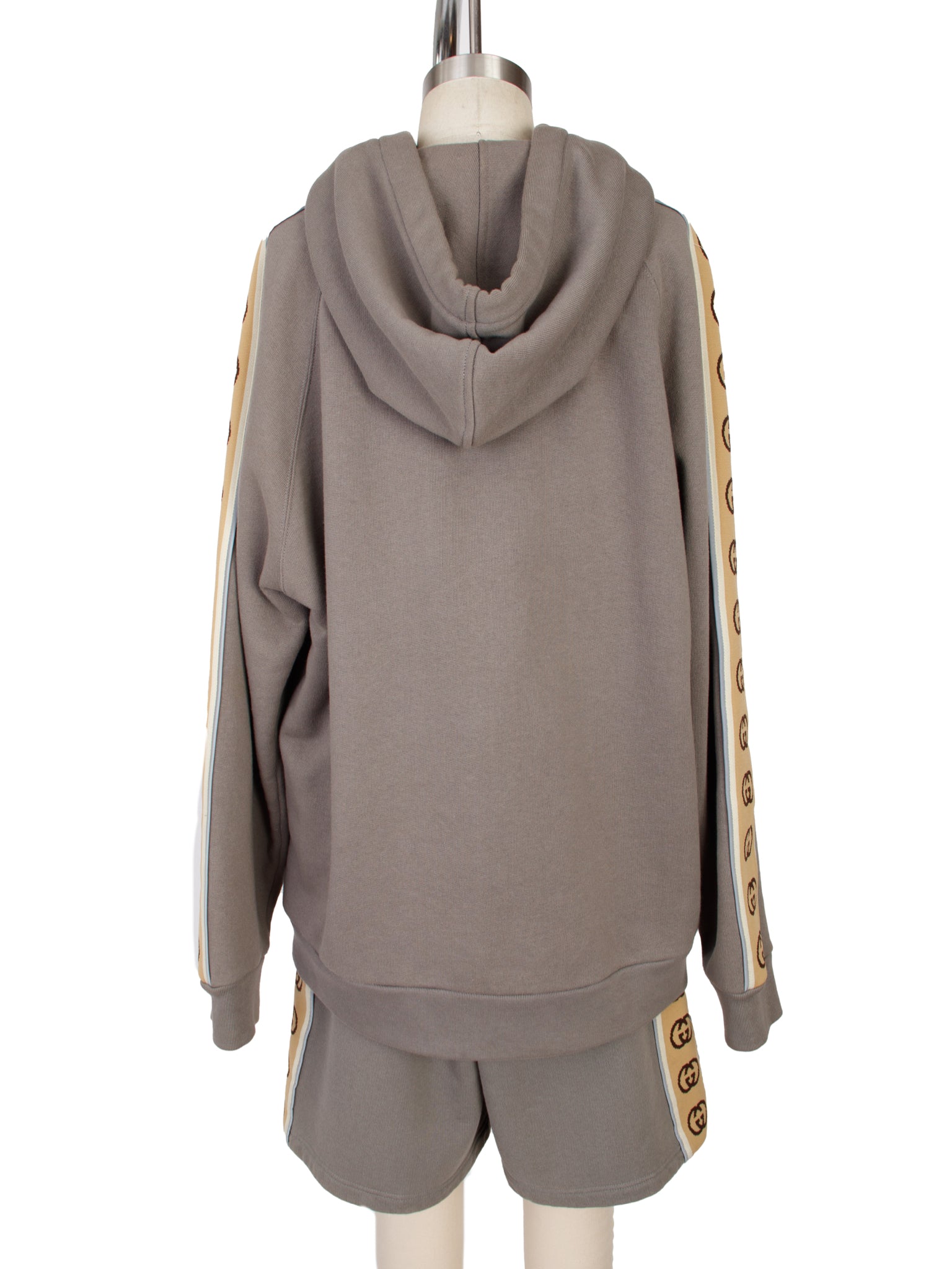 Gucci GG Web Hooded Sweatshirt