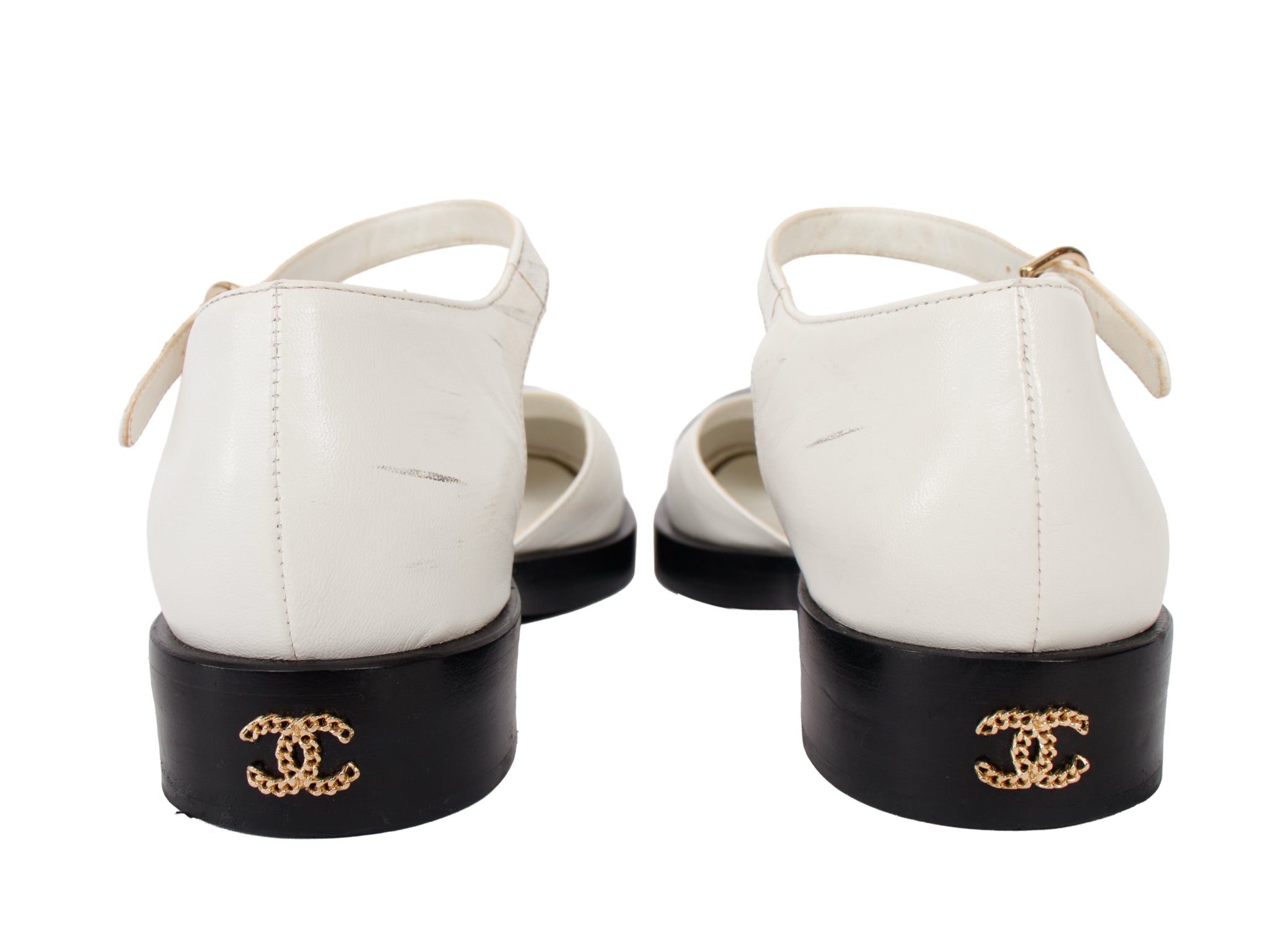 Chanel Interlocking CC Cap Toe Mary Janes – Mercy Vintage