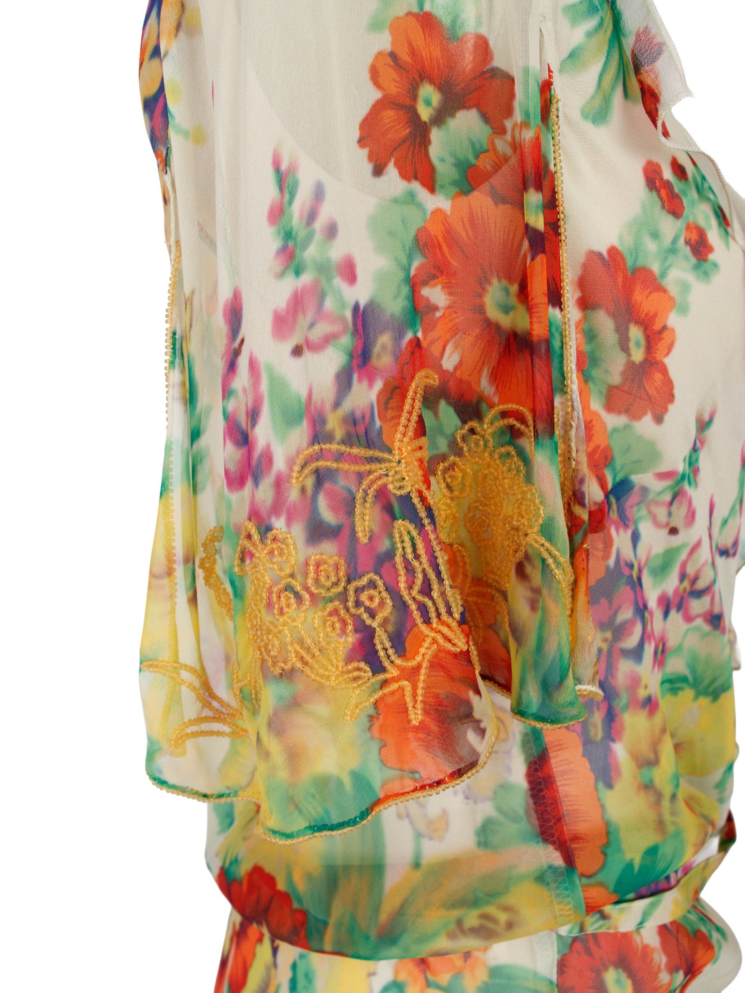 Dries Van Noten Silk Floral Dress