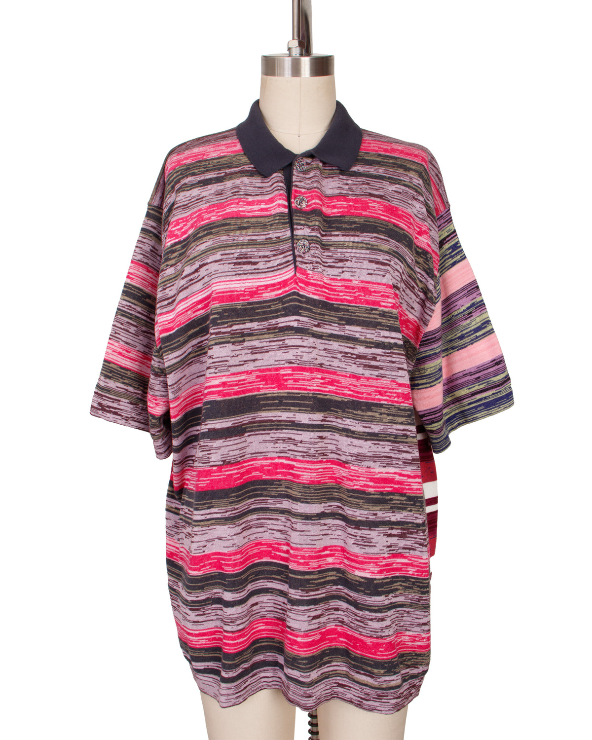 WYP Waste Yarn Project Gautam Stripe Polo