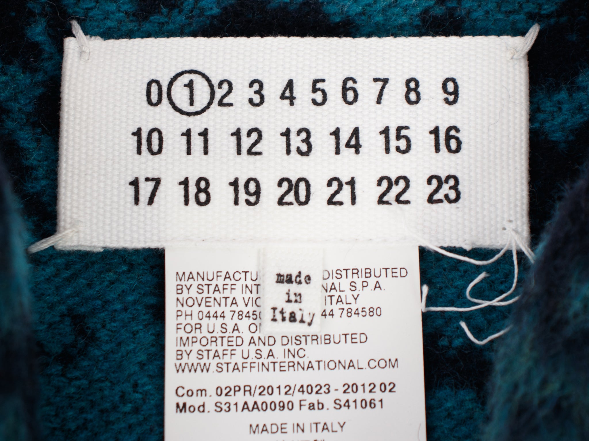Maison Margiela Collection 1 Faux Fur Poncho Coat