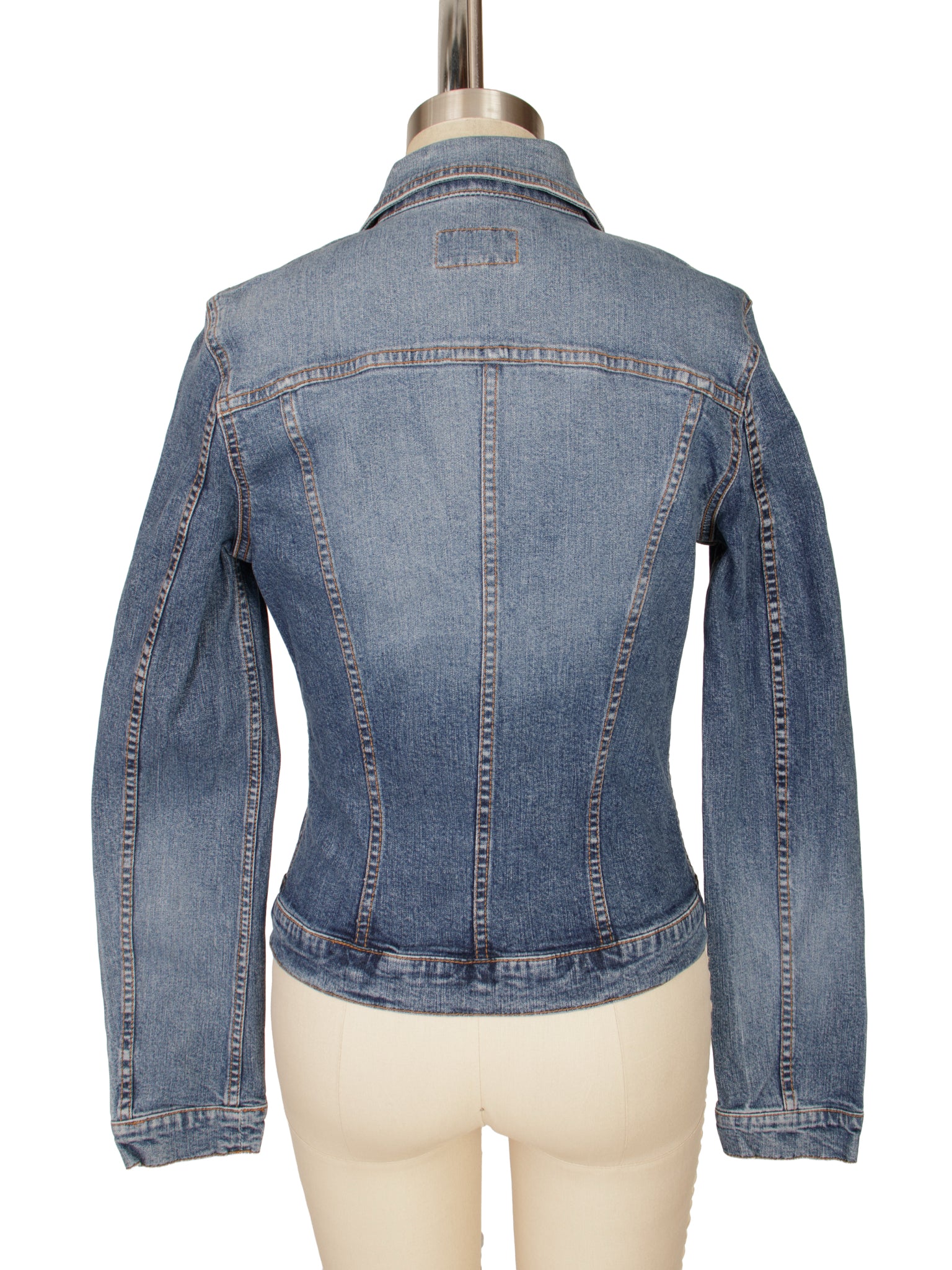 D&G Fitted Denim Zip Jacket
