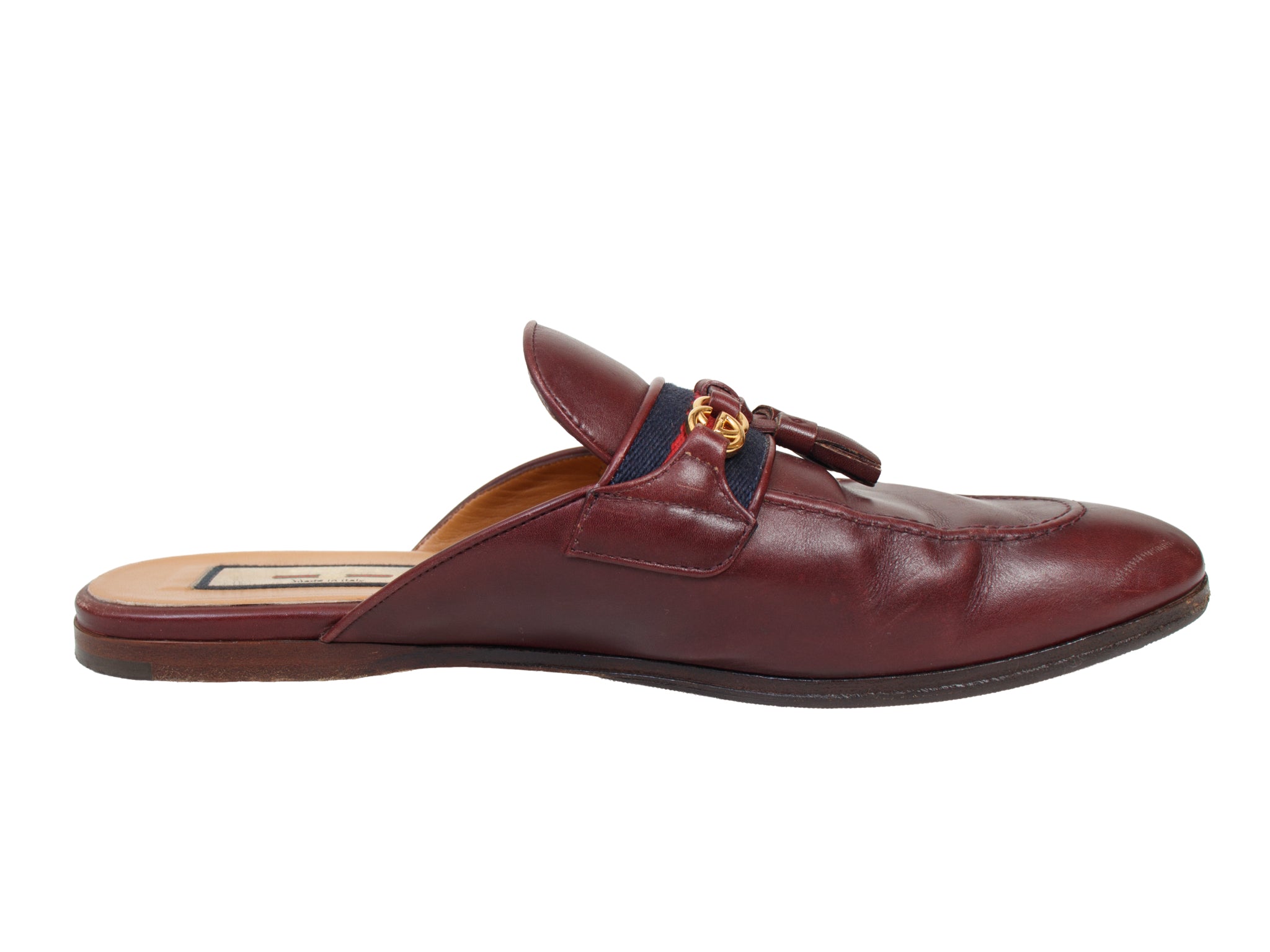 Gucci Princetown Tassel Mules