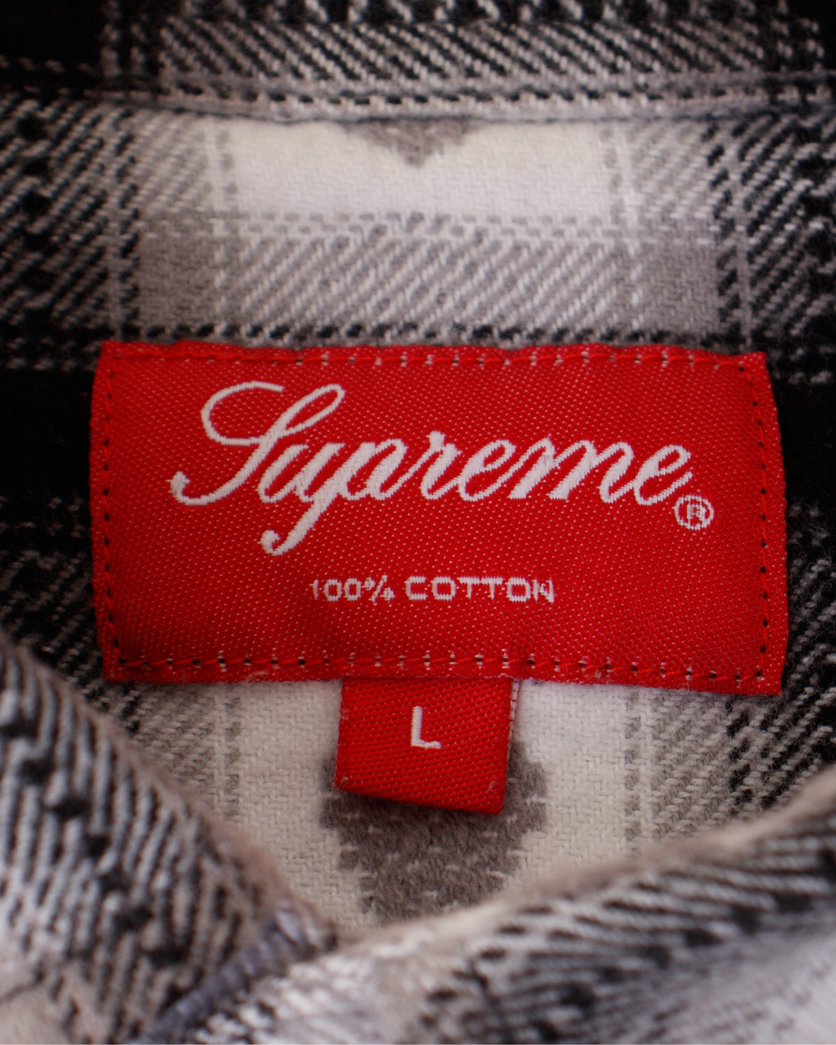 SS 2016 Supreme Heart Flannel Shirt