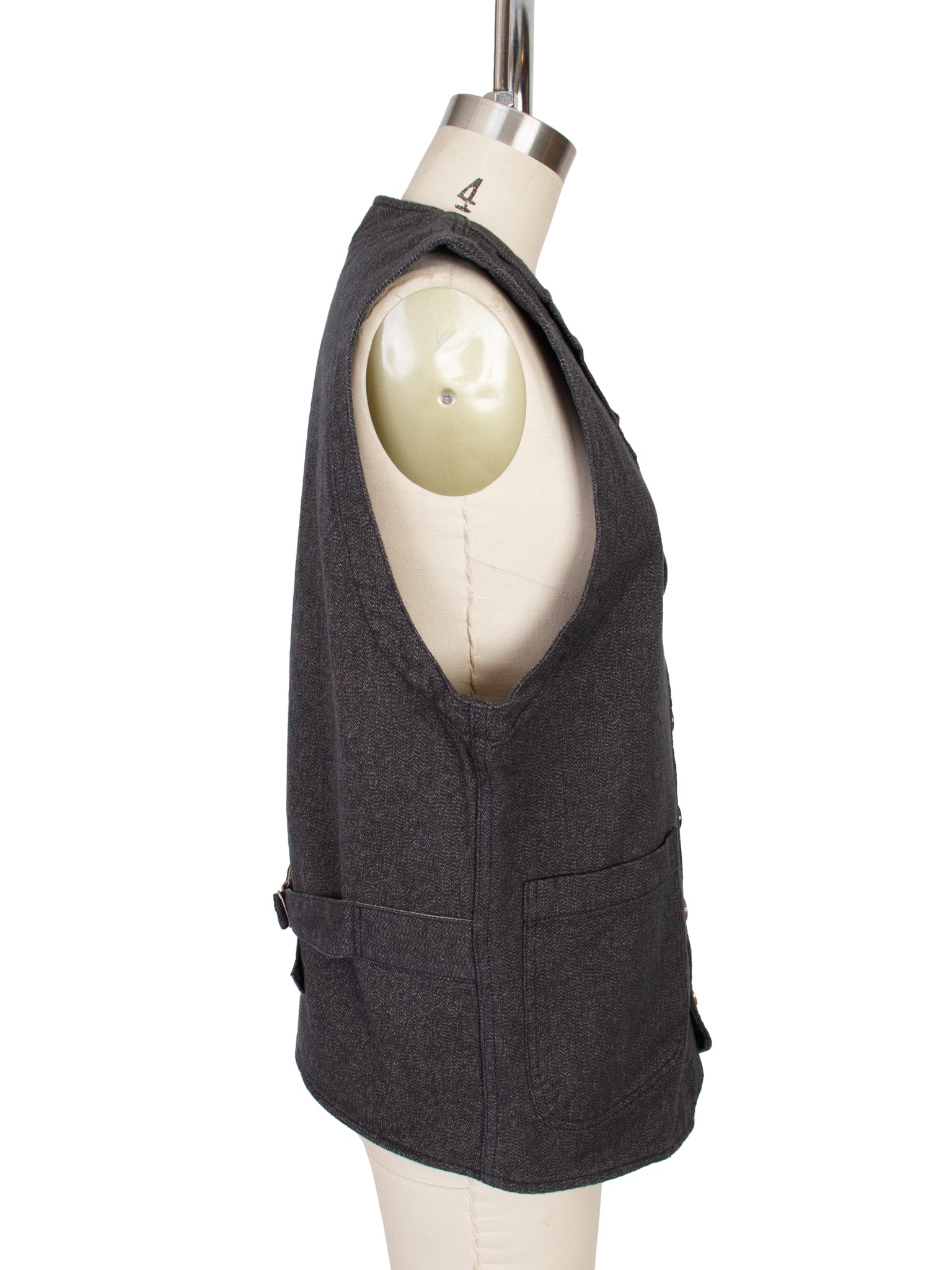 Orgueil Japanese Work Wear Vest