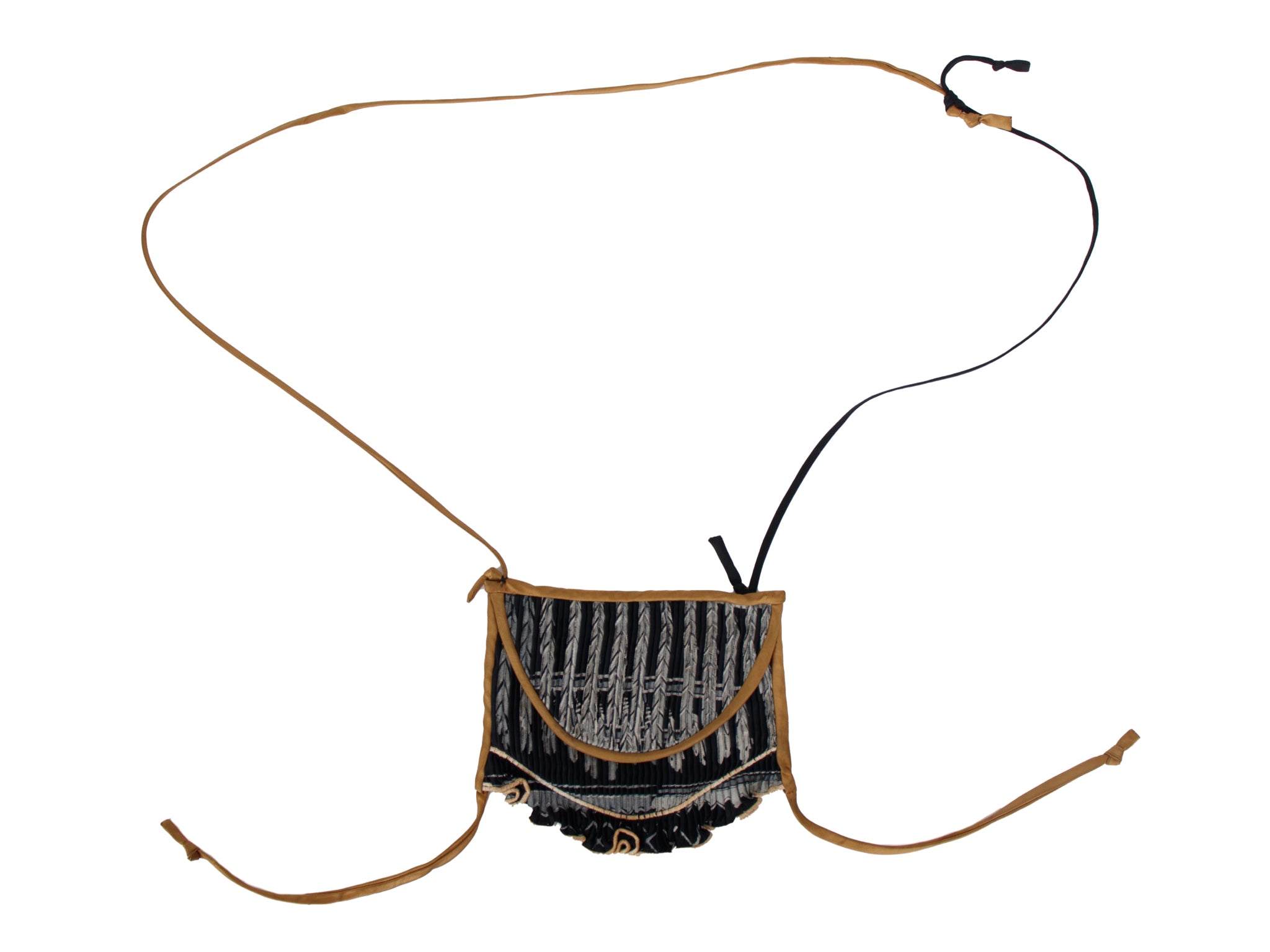 Zandra Rhodes Plisse Mini Crossbody Bag