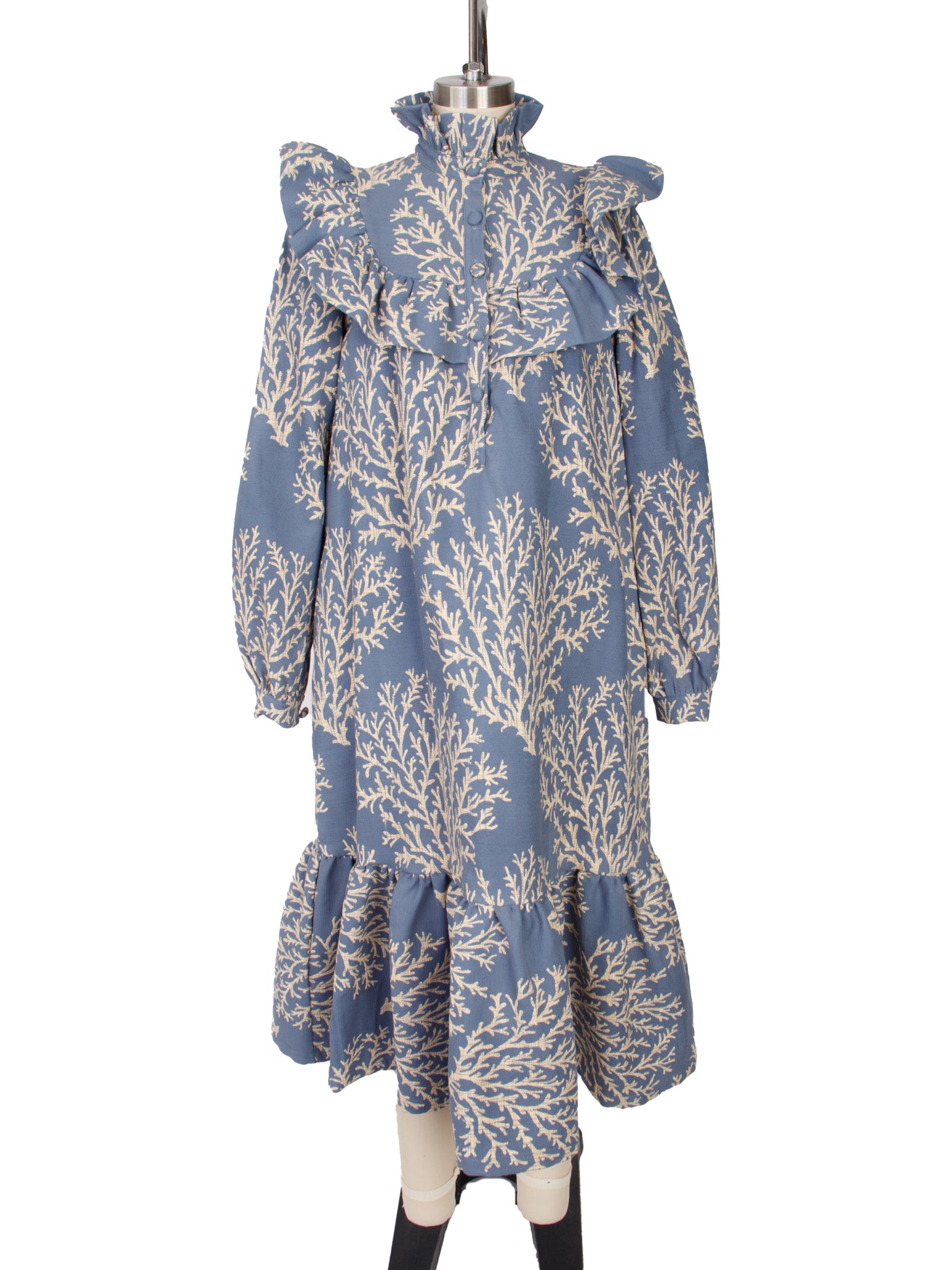 Stacey Nishimoto Linen Jacquard Dress