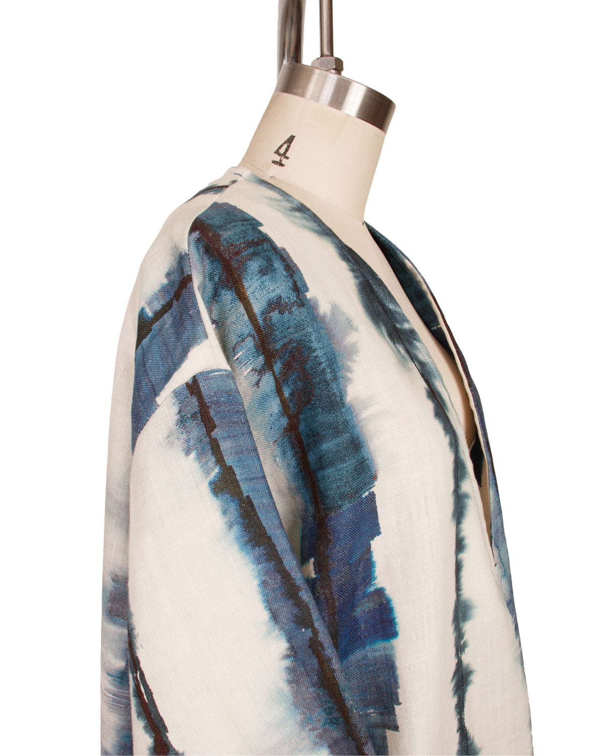 Handmade Tie Dye Striped Kaftan