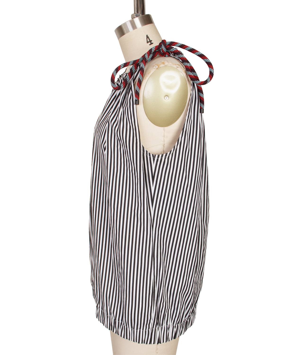 Dries Van Noten Striped Bubble Top