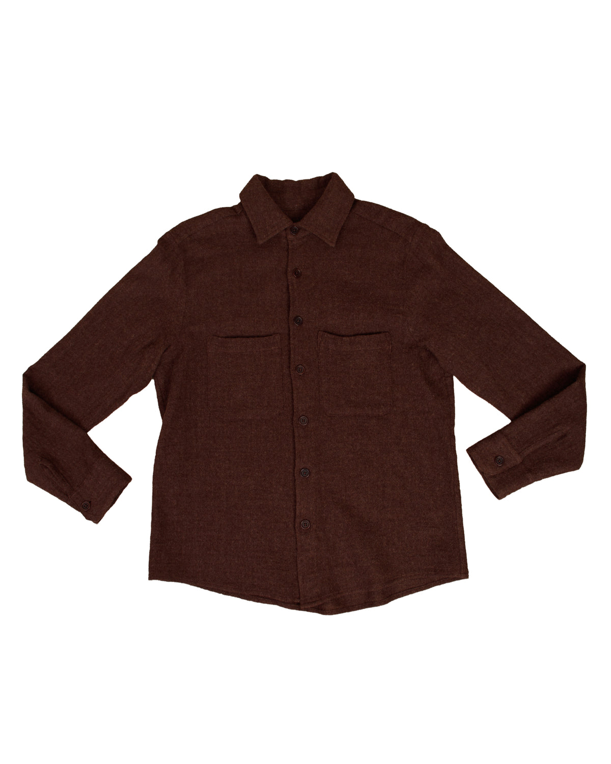 Evan Kinori Wool Shirt