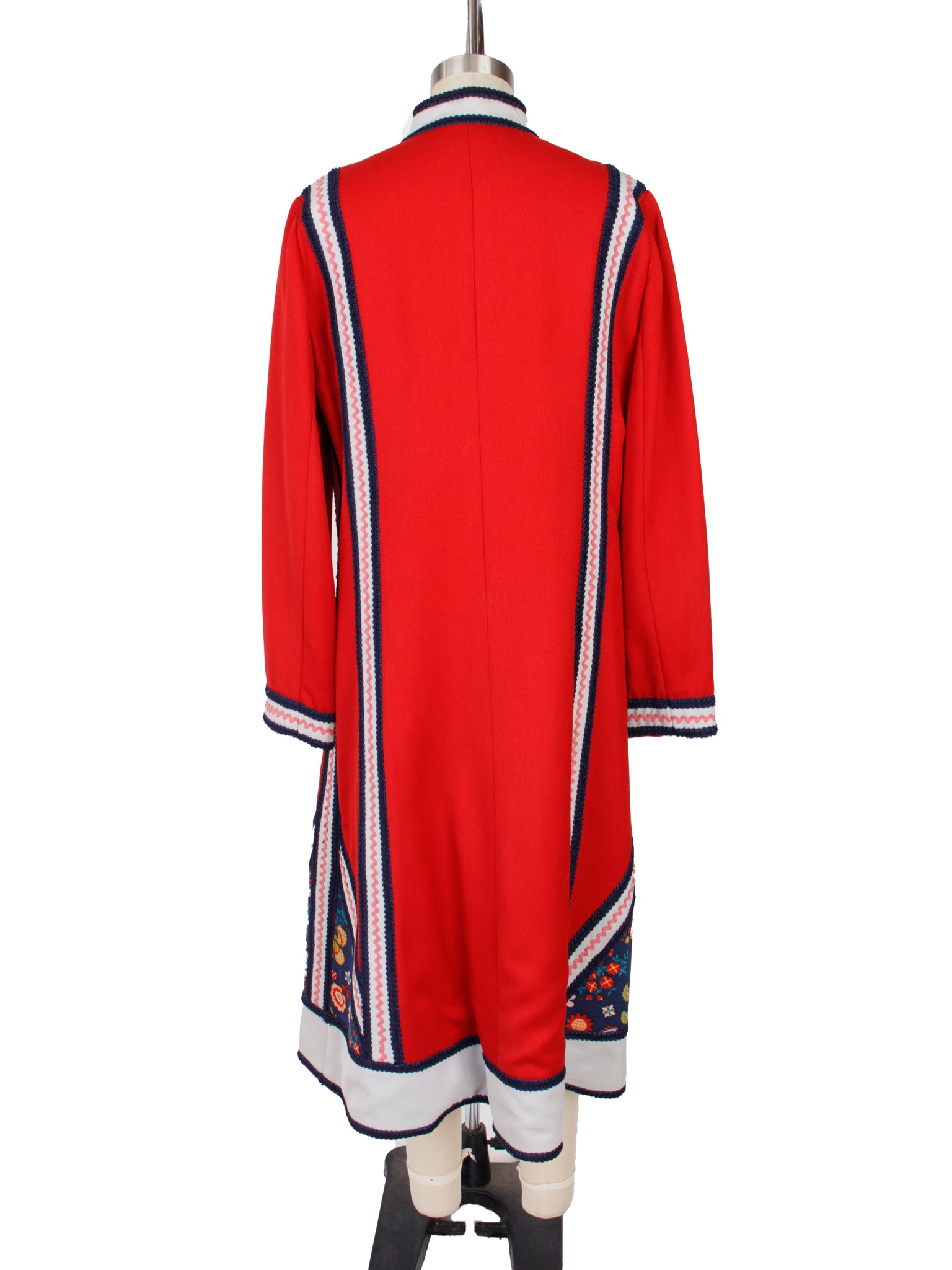 1970's Malcolm Starr Heavy Gabardine Patissmentarie Caftan