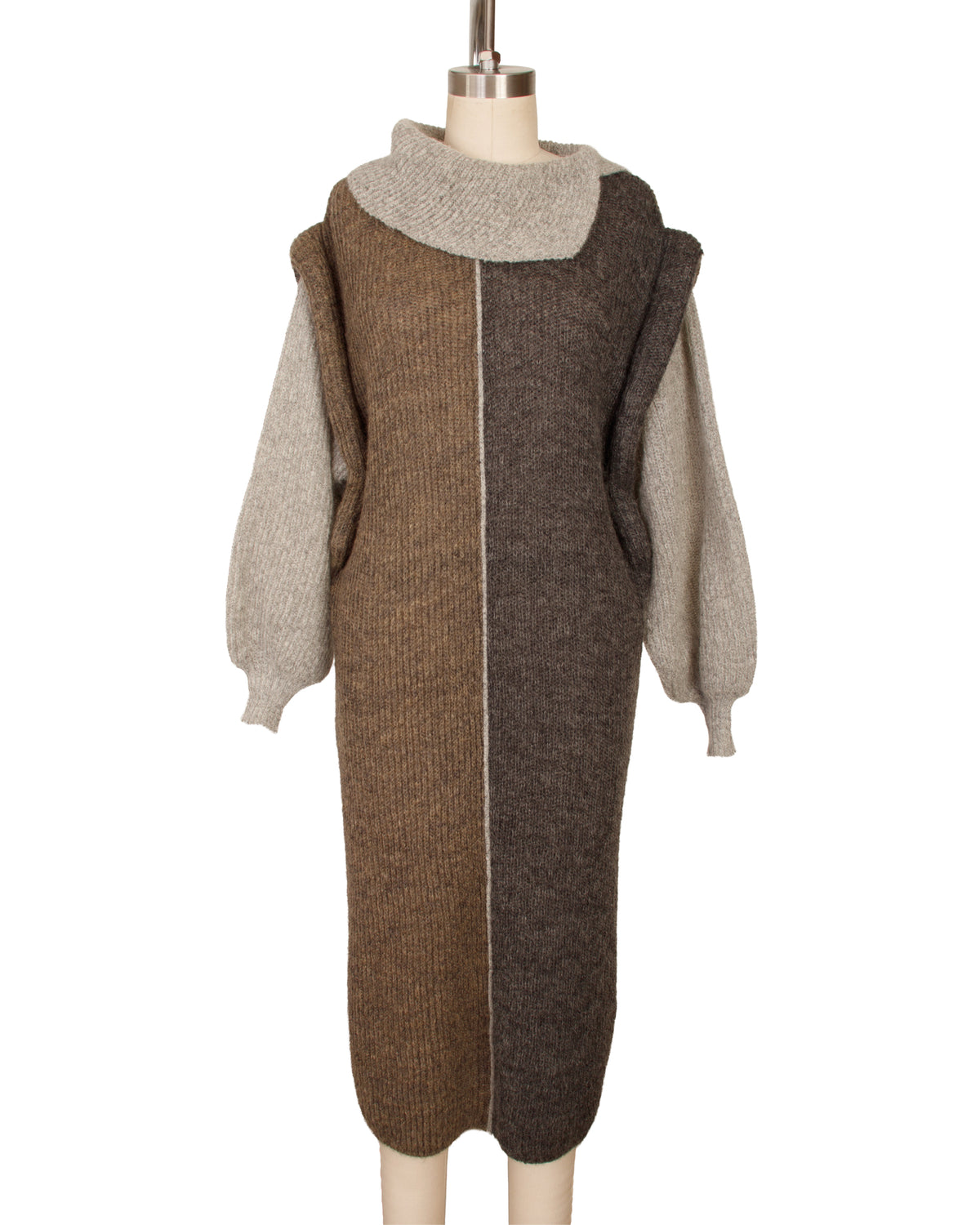 La Squadra Mohair Blend Sweater Dress