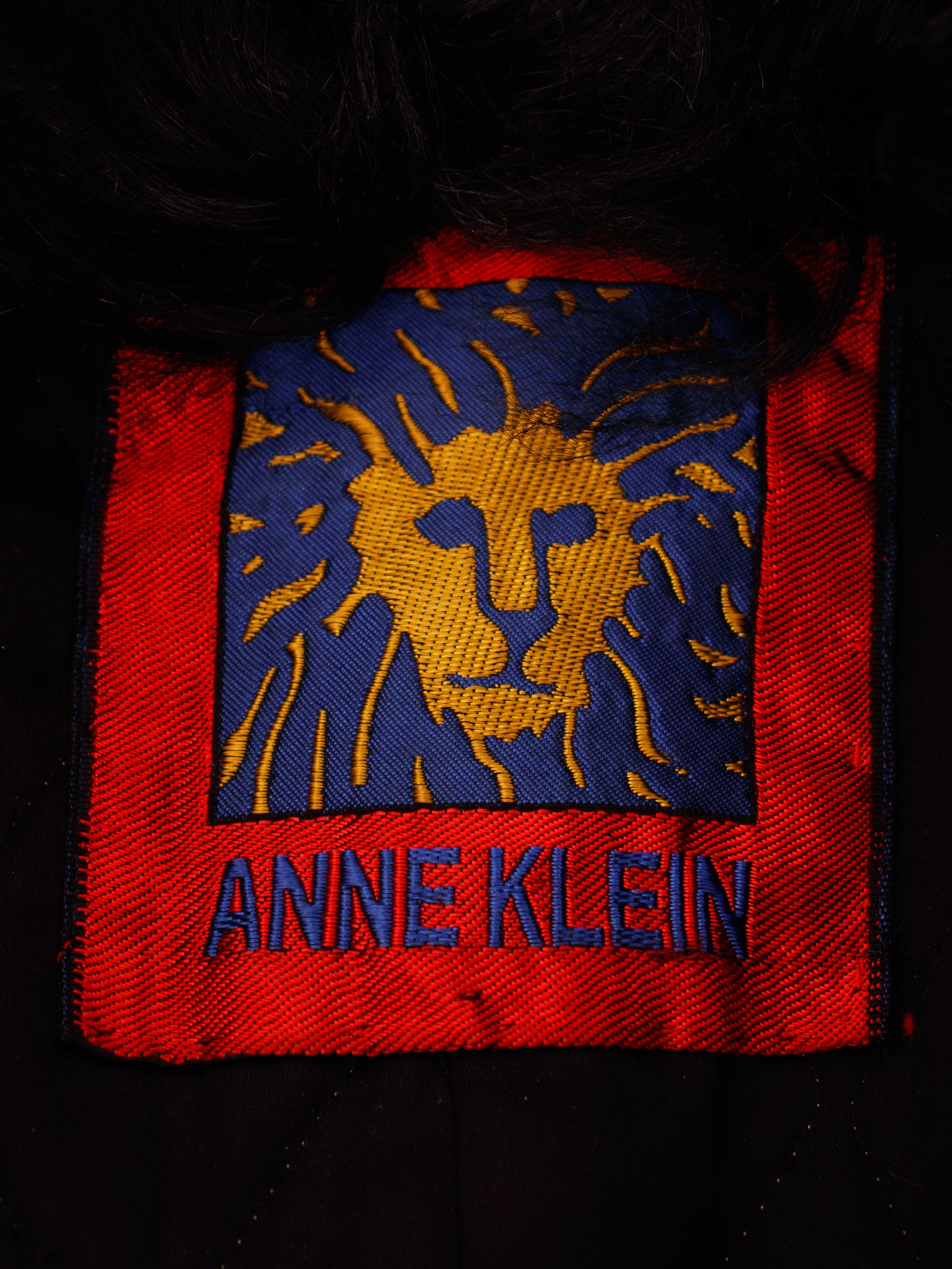 1970s Anne Klein Tapestry & Mongolian Fur Coat