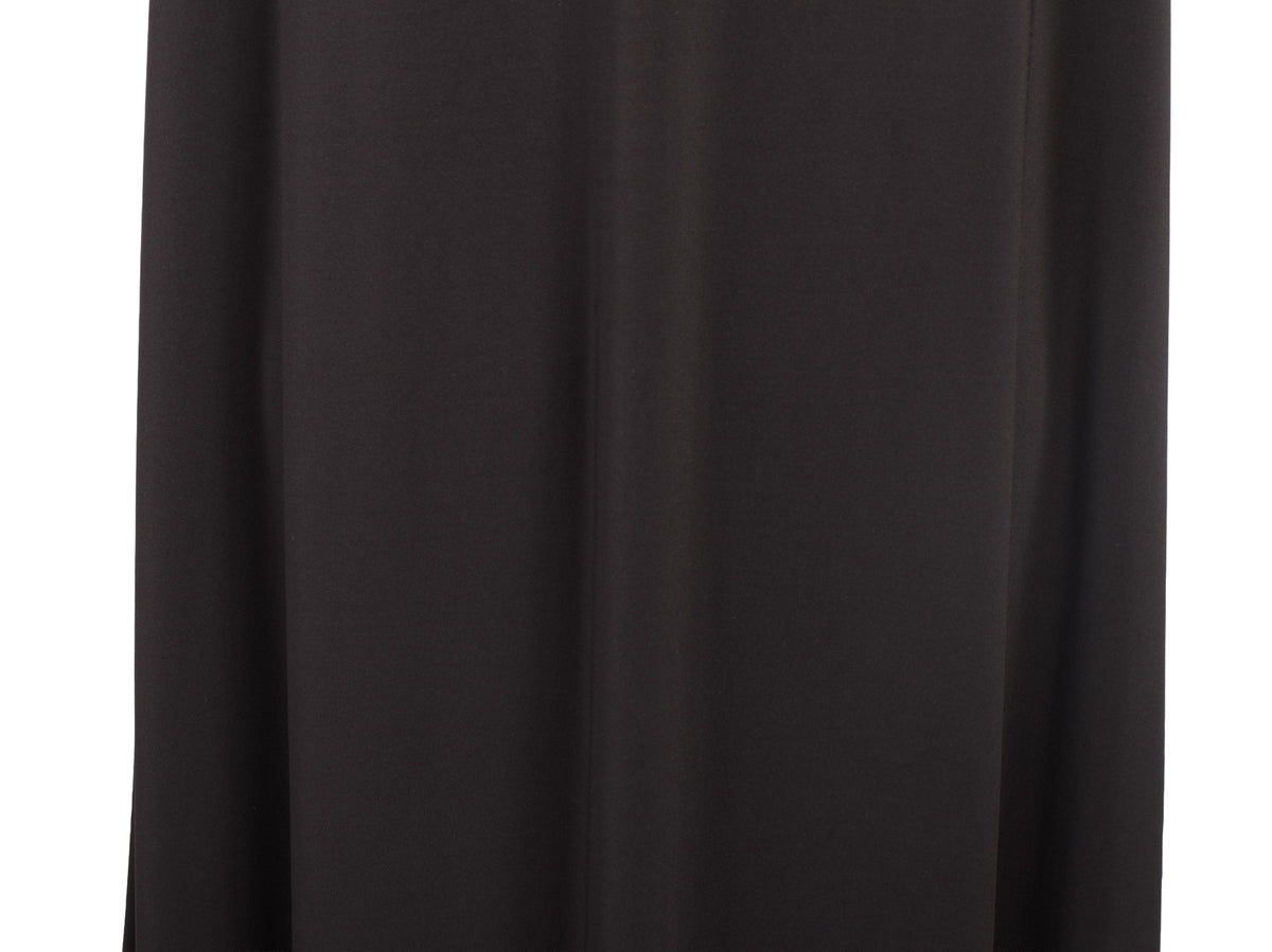 Issey Miyake Black Jersey Cocoon Dress