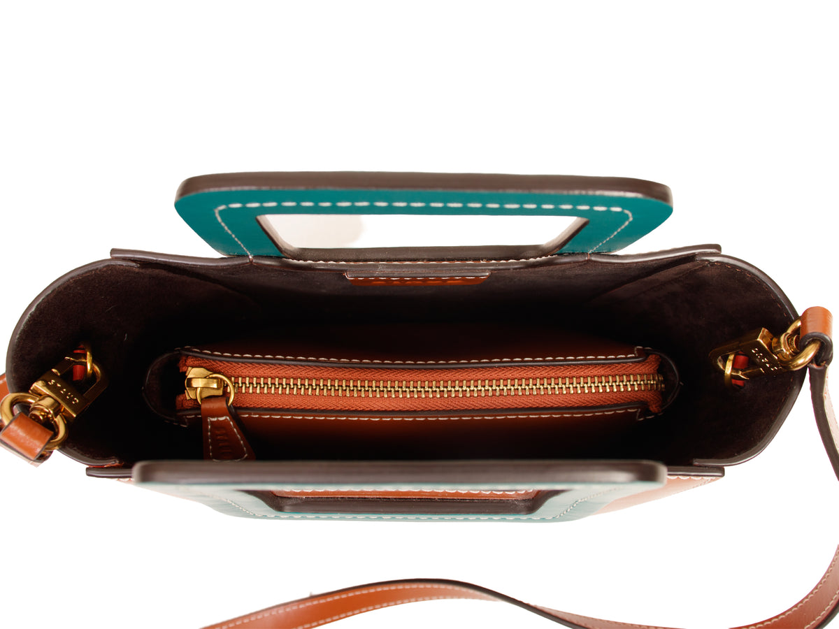 Staud Shirley Color Block Tote Bag