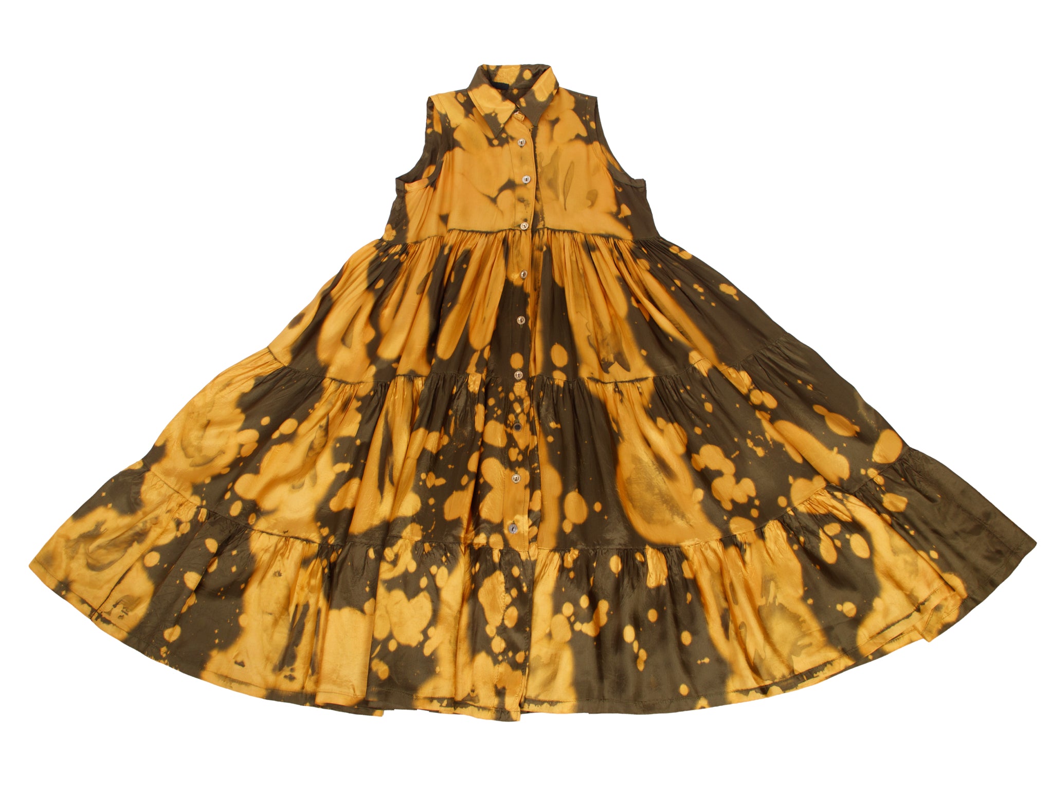 Handmade Parachute Tie Dye Dress