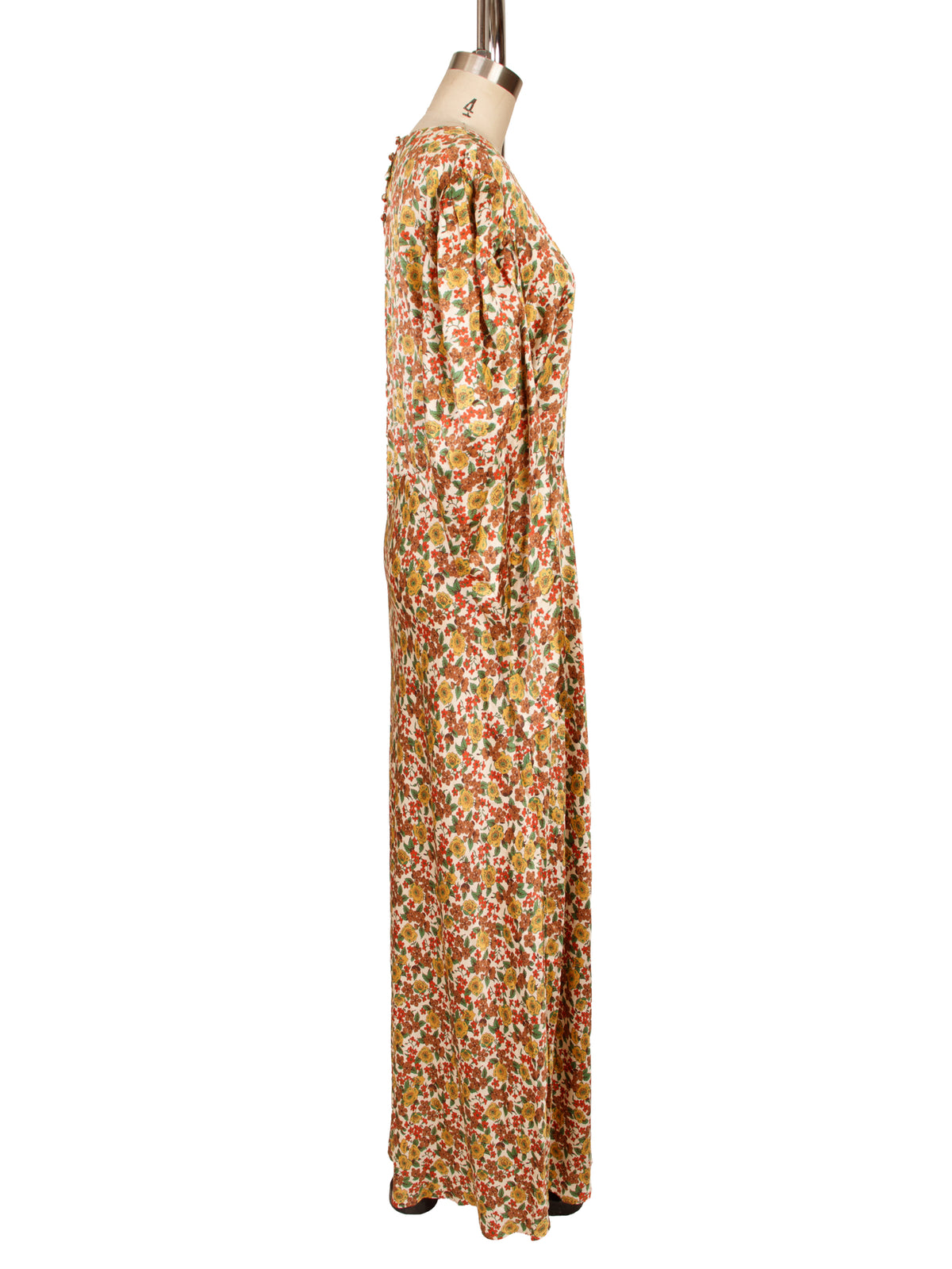 Doen Vittoria Silk Liberty Floral Dress