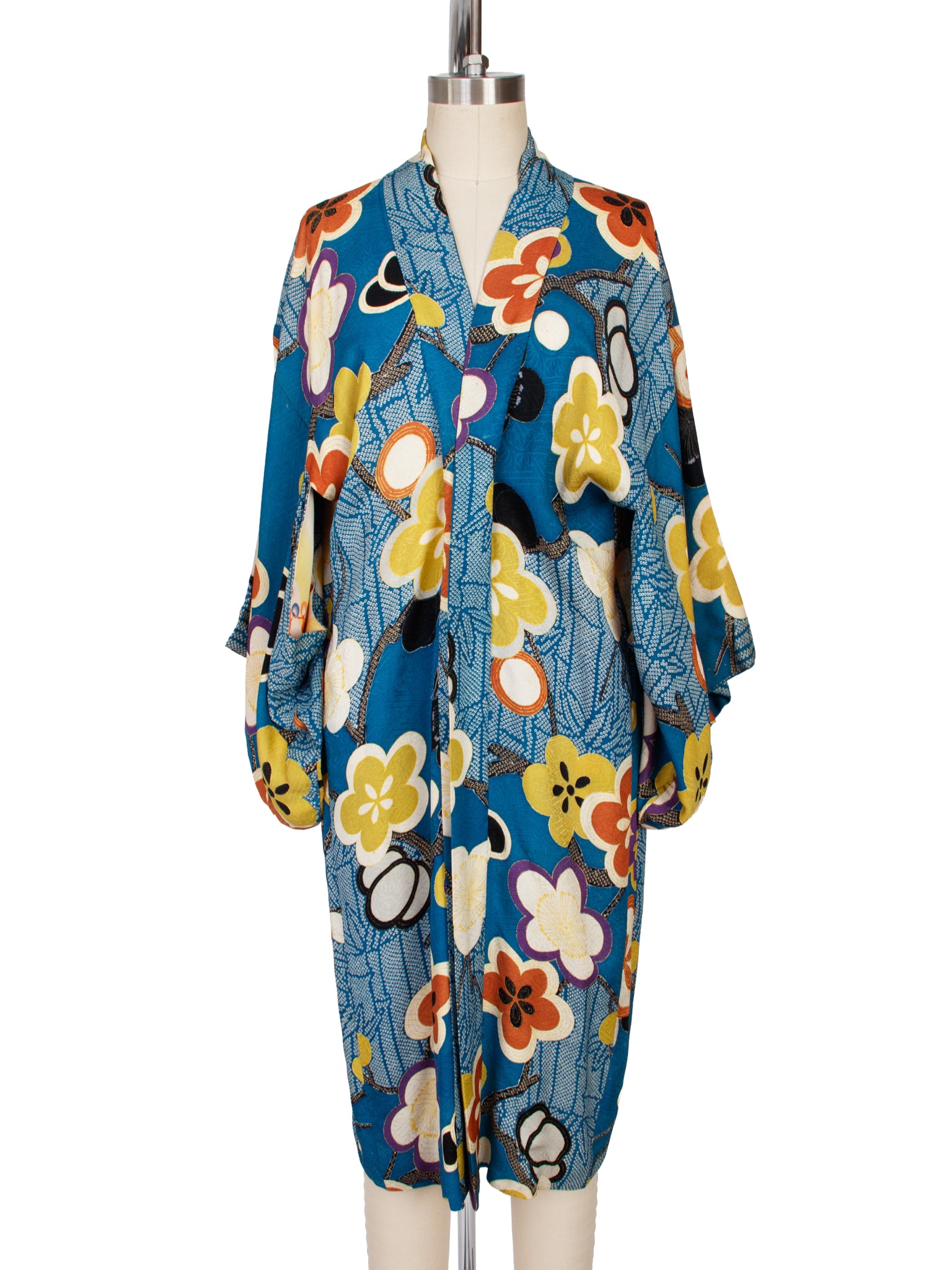 Japanese Silk Floral Haori as-is