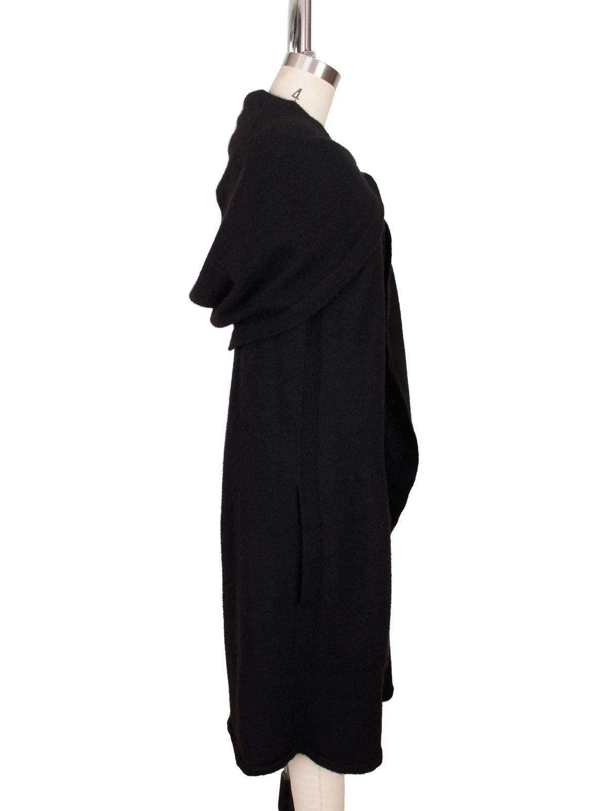 2016 Rick Owens Hooded Longline Vest