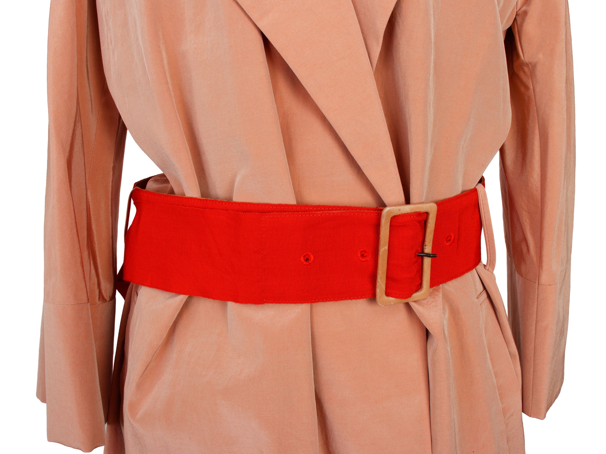 Dries Van Noten Silk & Cotton Trench Coat