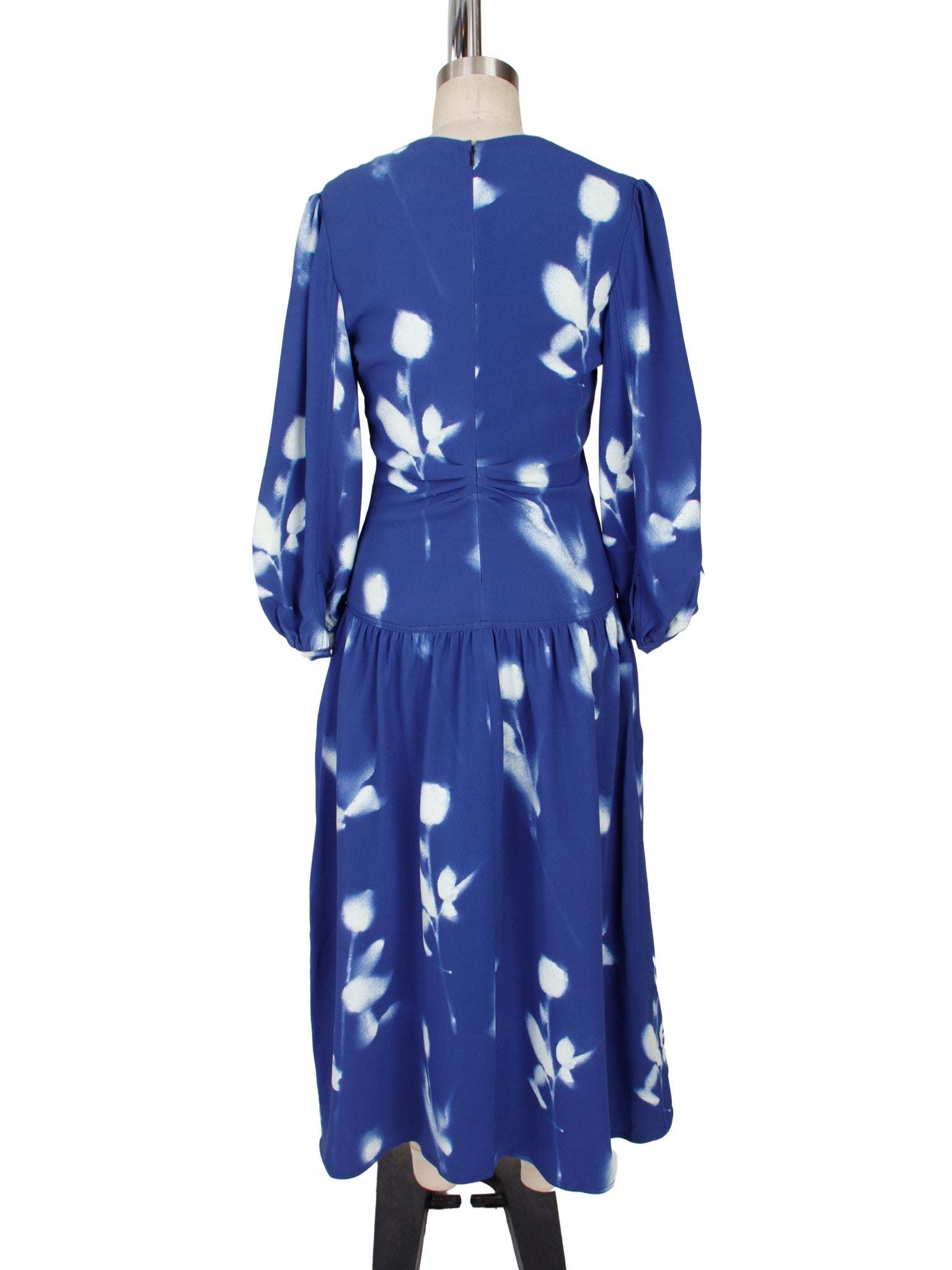 Proenza Schouler Crepe Rose Imprint Dress