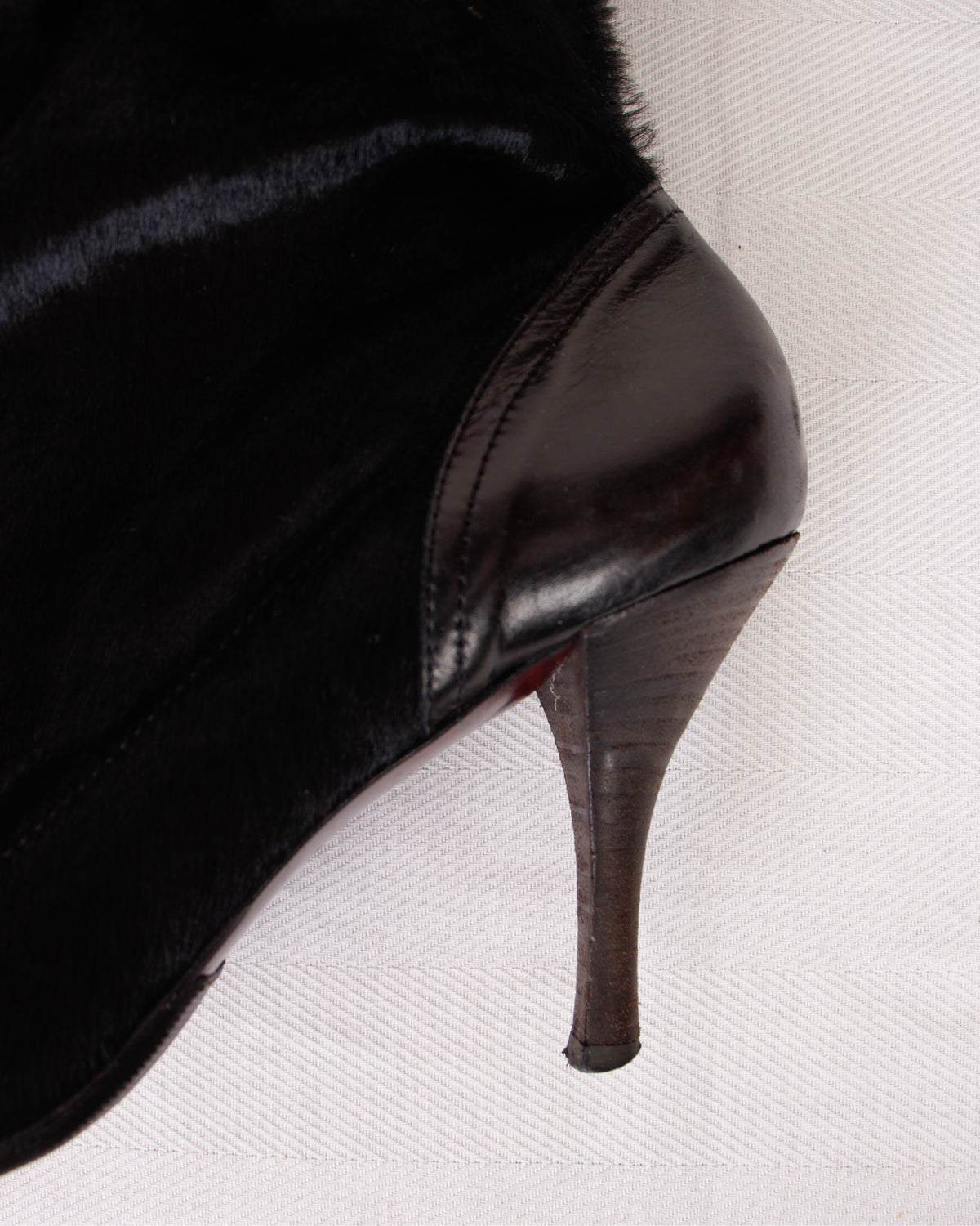 Italian Calfskin Mid Shaft Buckle Boots