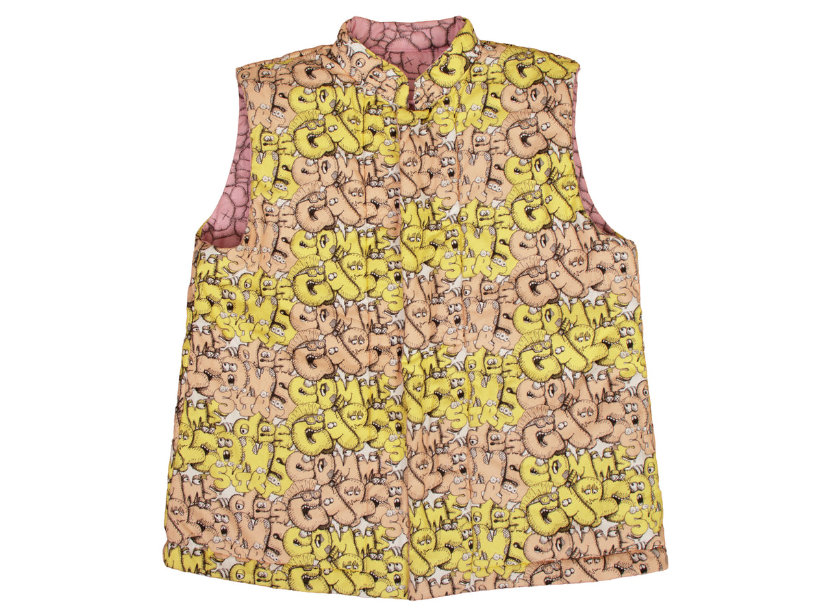 Kaws x Comme Des Garcons Graphic Vest