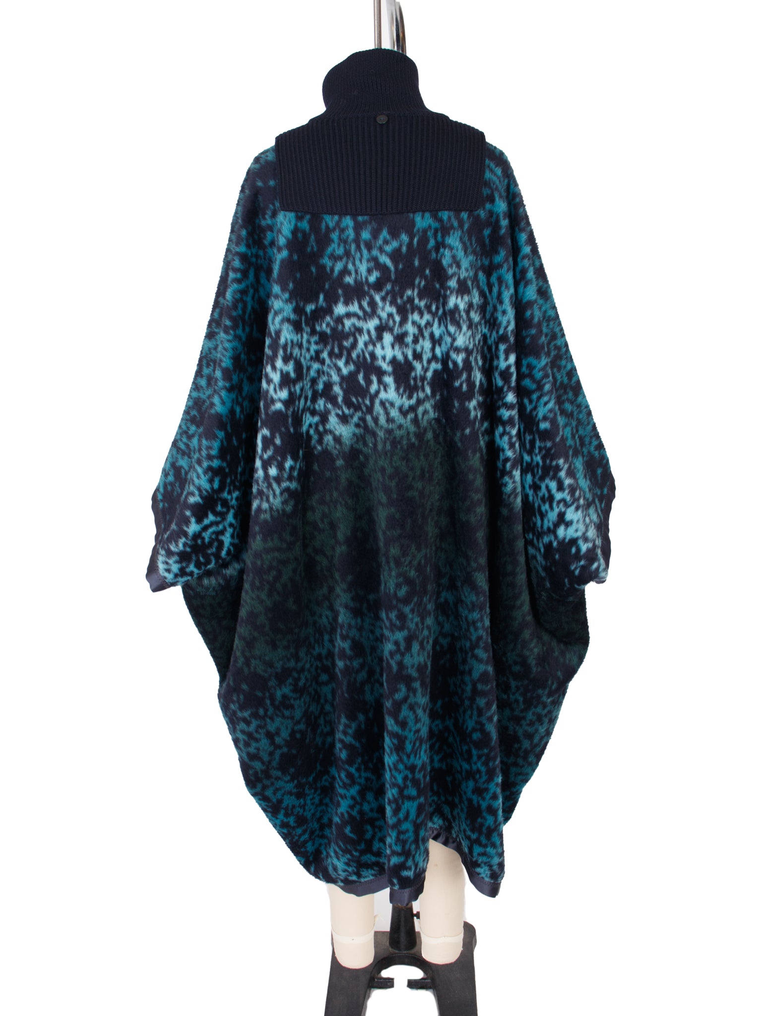 Maison Margiela Collection 1 Faux Fur Poncho Coat