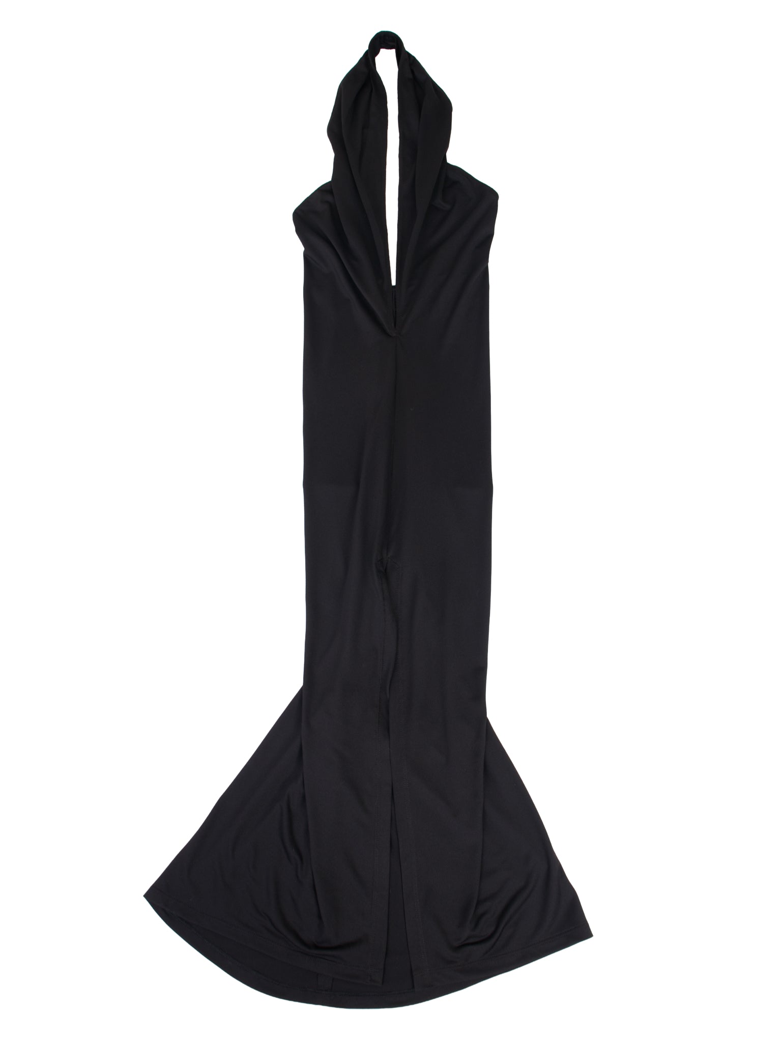 Elisabetta Rogiani Plunging Halter Dress