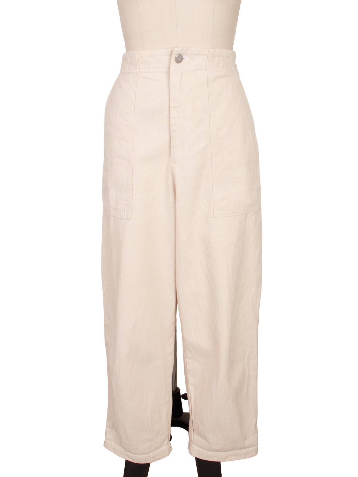 Shaina Mote Striped Canvas Pants