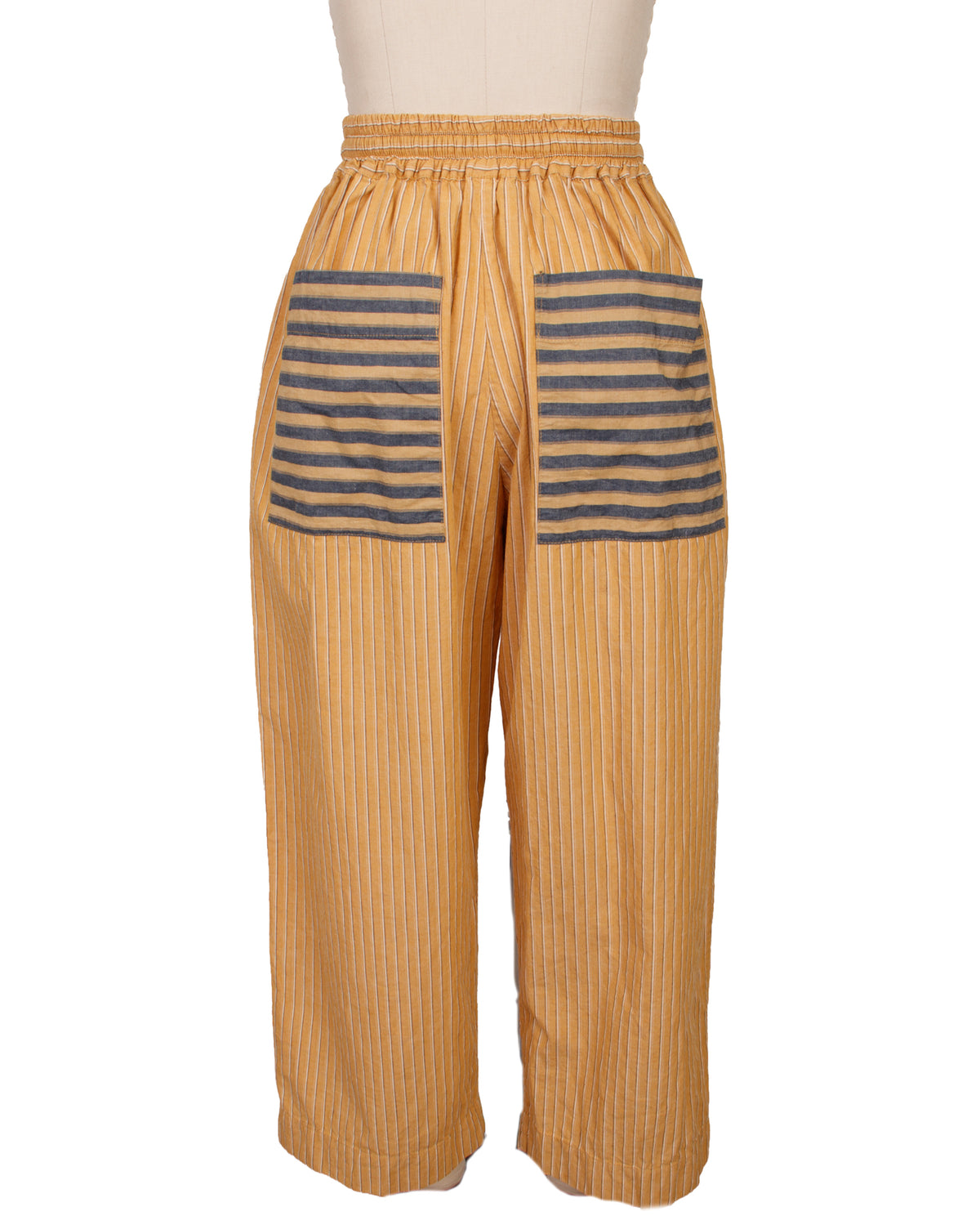 Cawley Studio Drawstring Pinstripe Pants