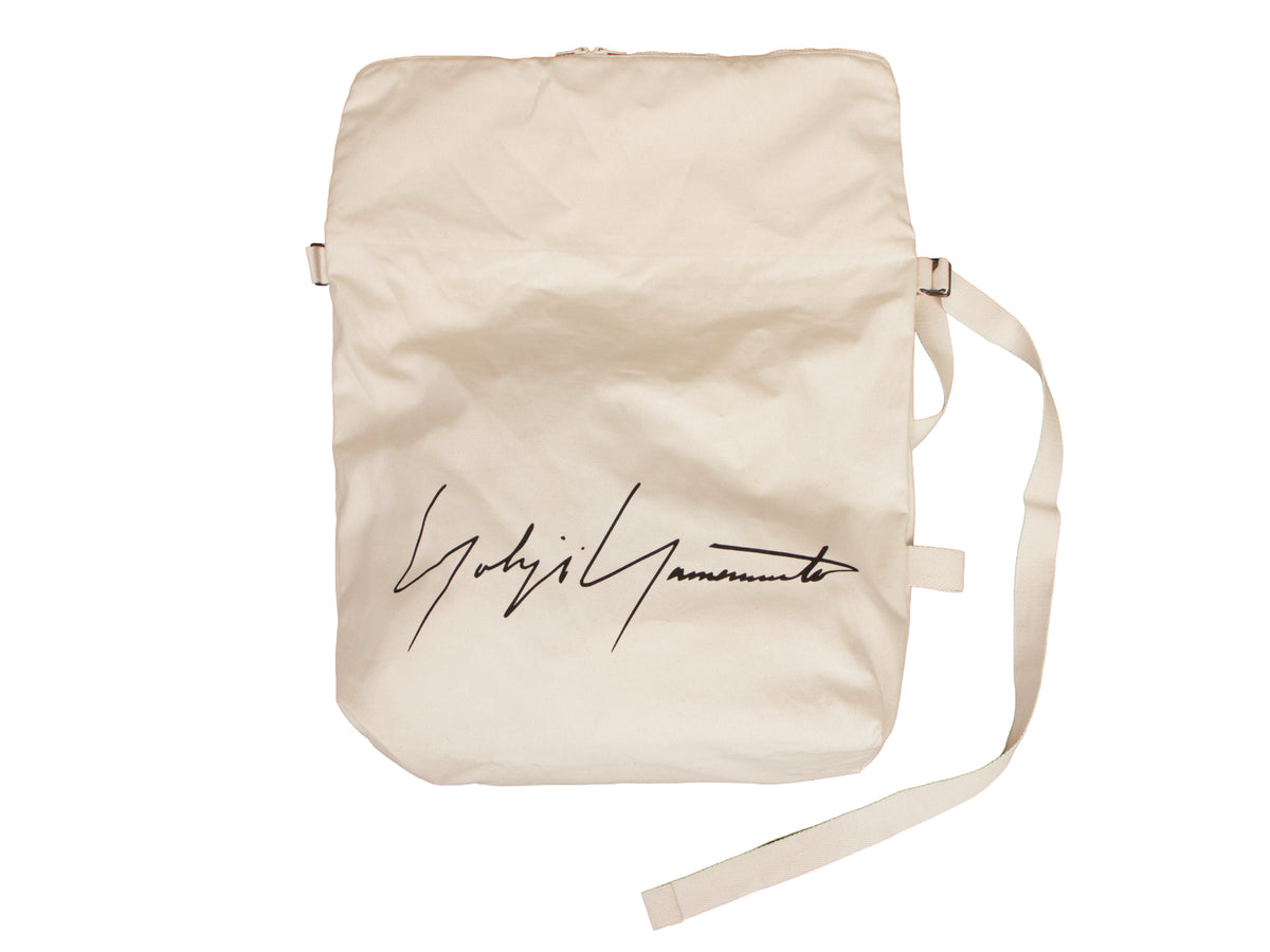 Yohji Yamamoto Canvas Zip Tote