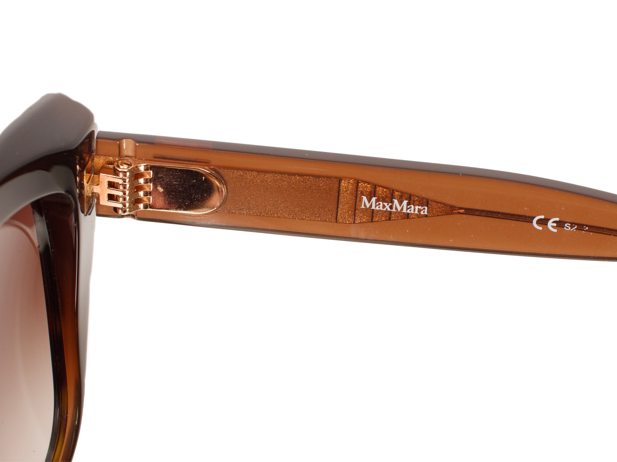 Max Mara Prism Tortoise Cat Eye Sunglasses