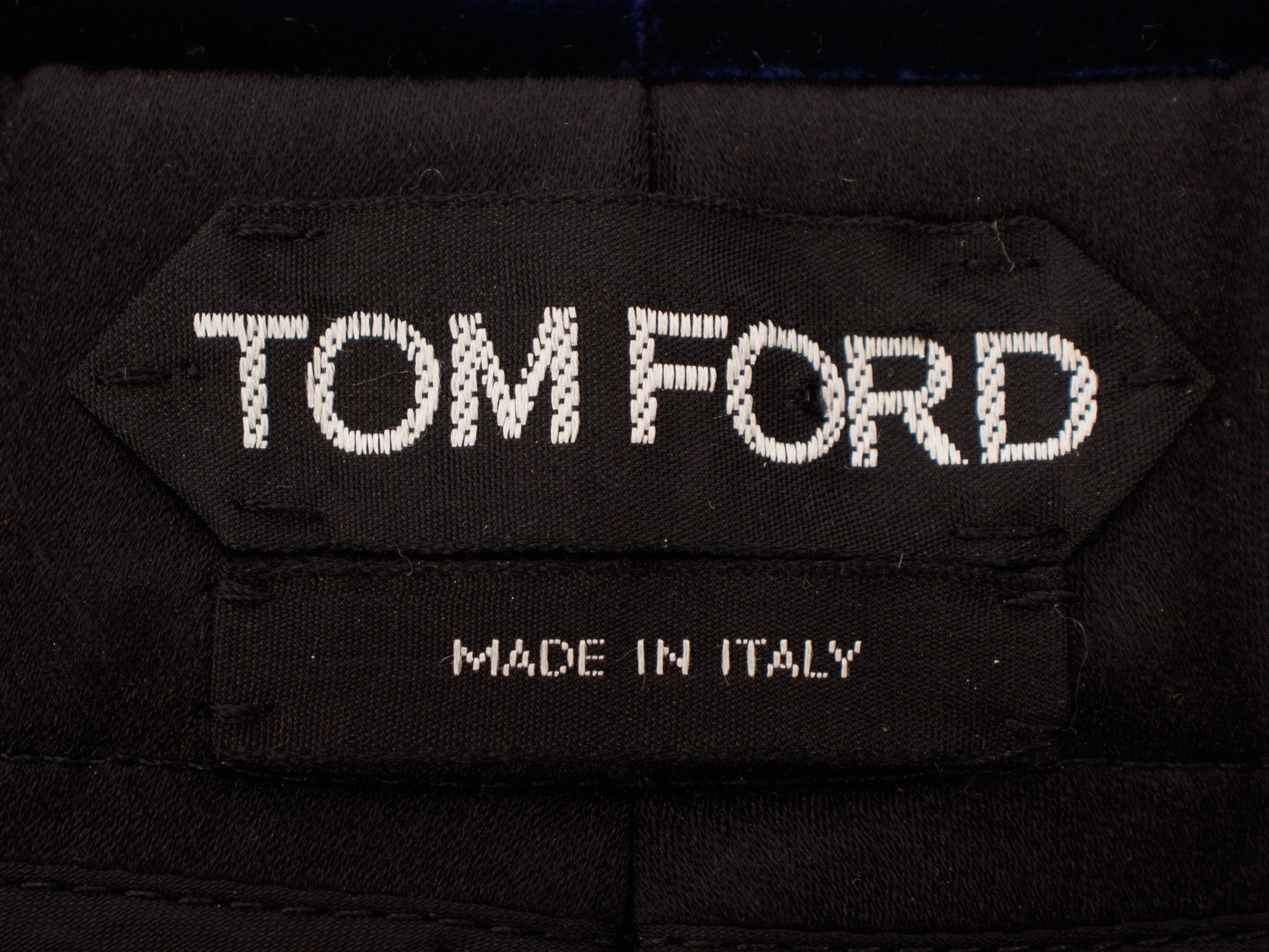 Tom Ford Velvet & Satin Tuxedo Stripe Pants