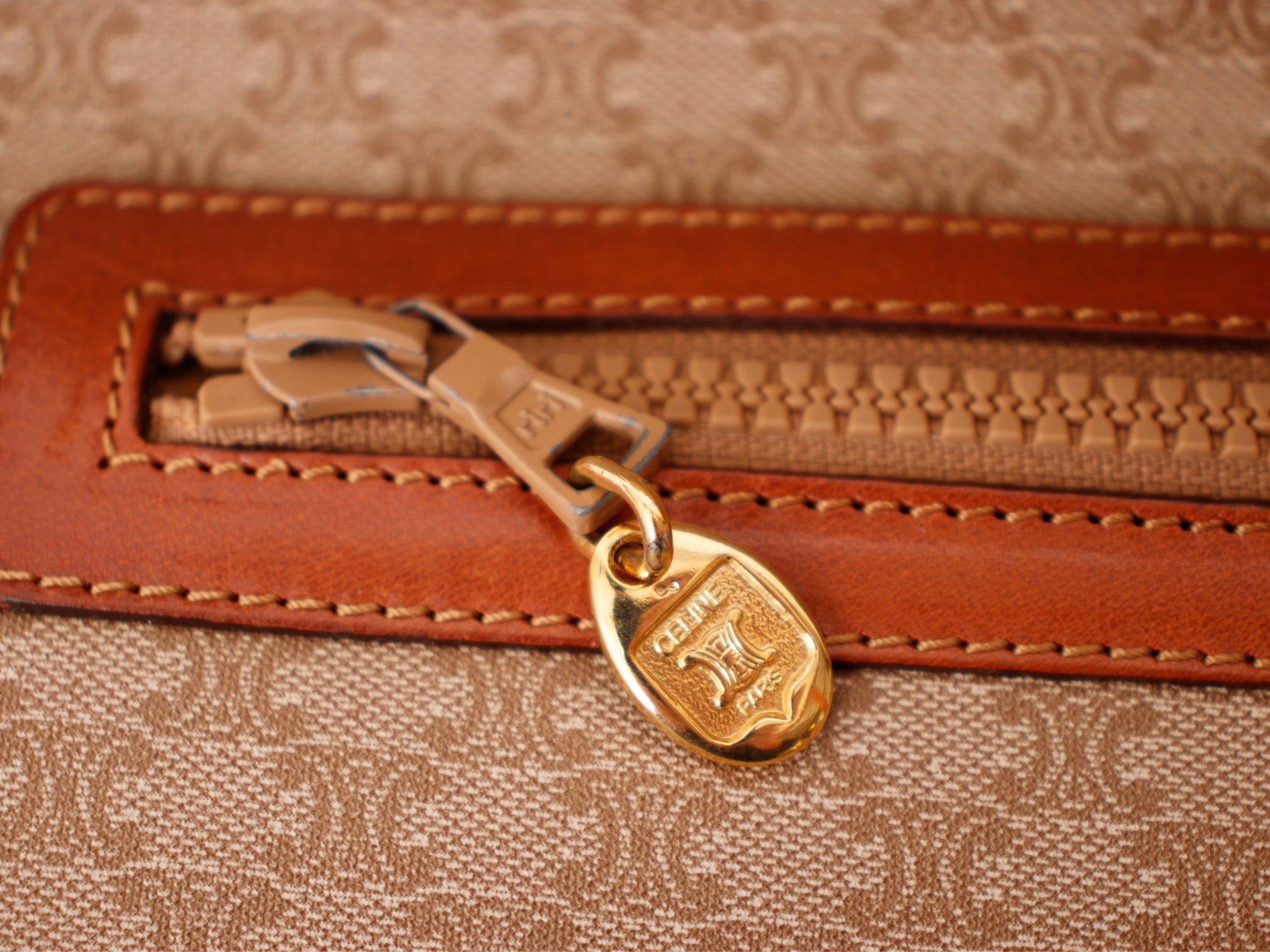 Celine Arc de Triomphe Monogram Clutch