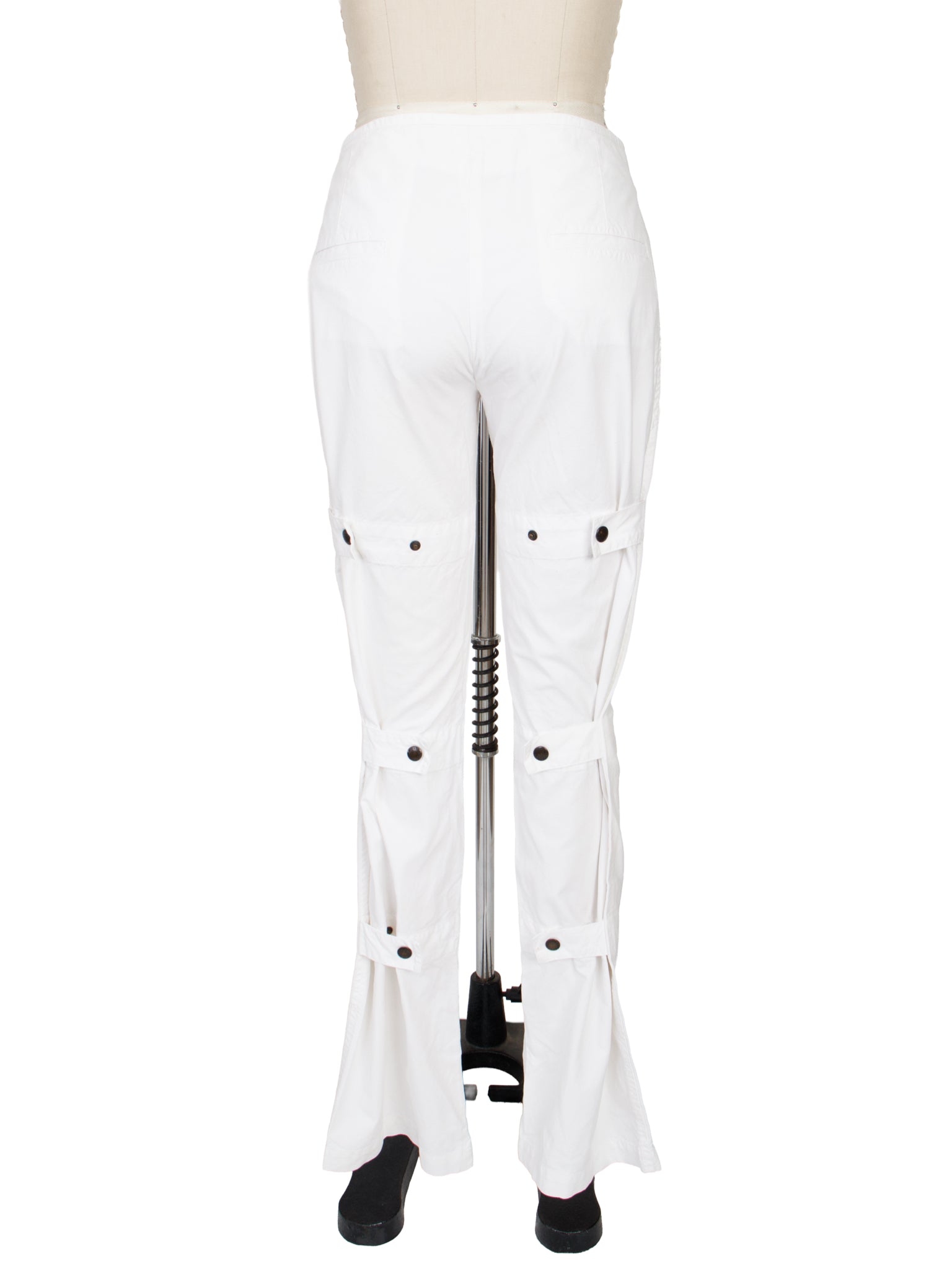 Costume National Low Rise Bandage Tab Pants