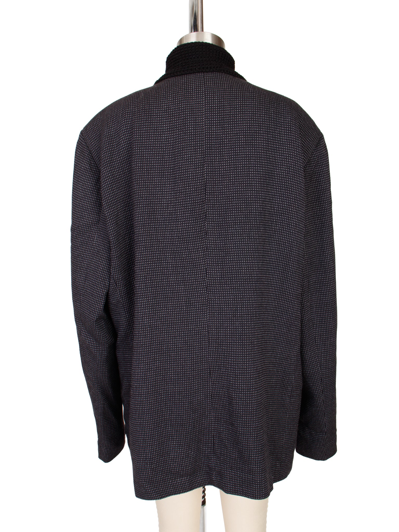 2007 Emporio Armani Mr "A" Line Cashmere & Wool Blazer