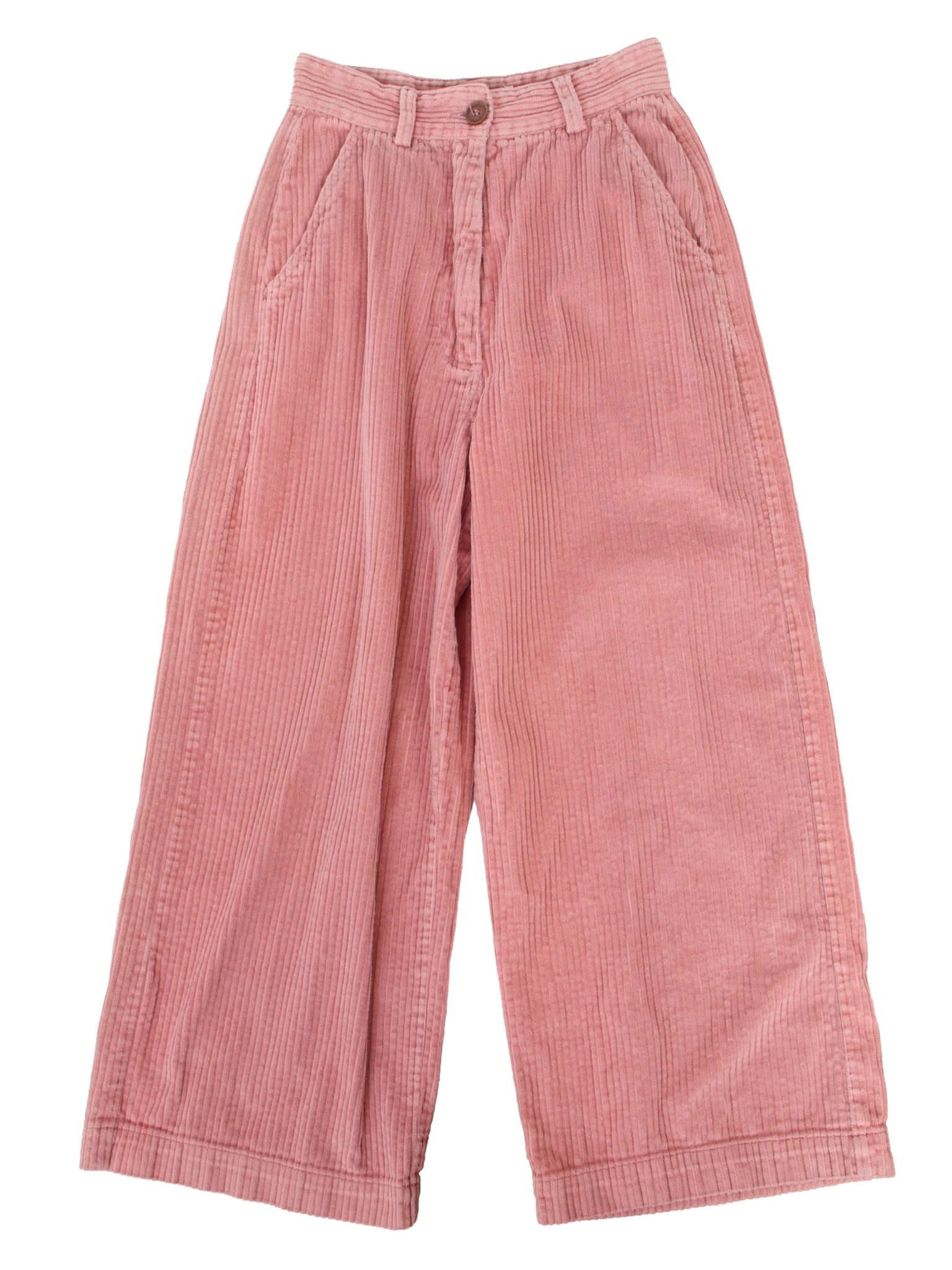 Caron Callahan Corduroy Wide Leg Trousers