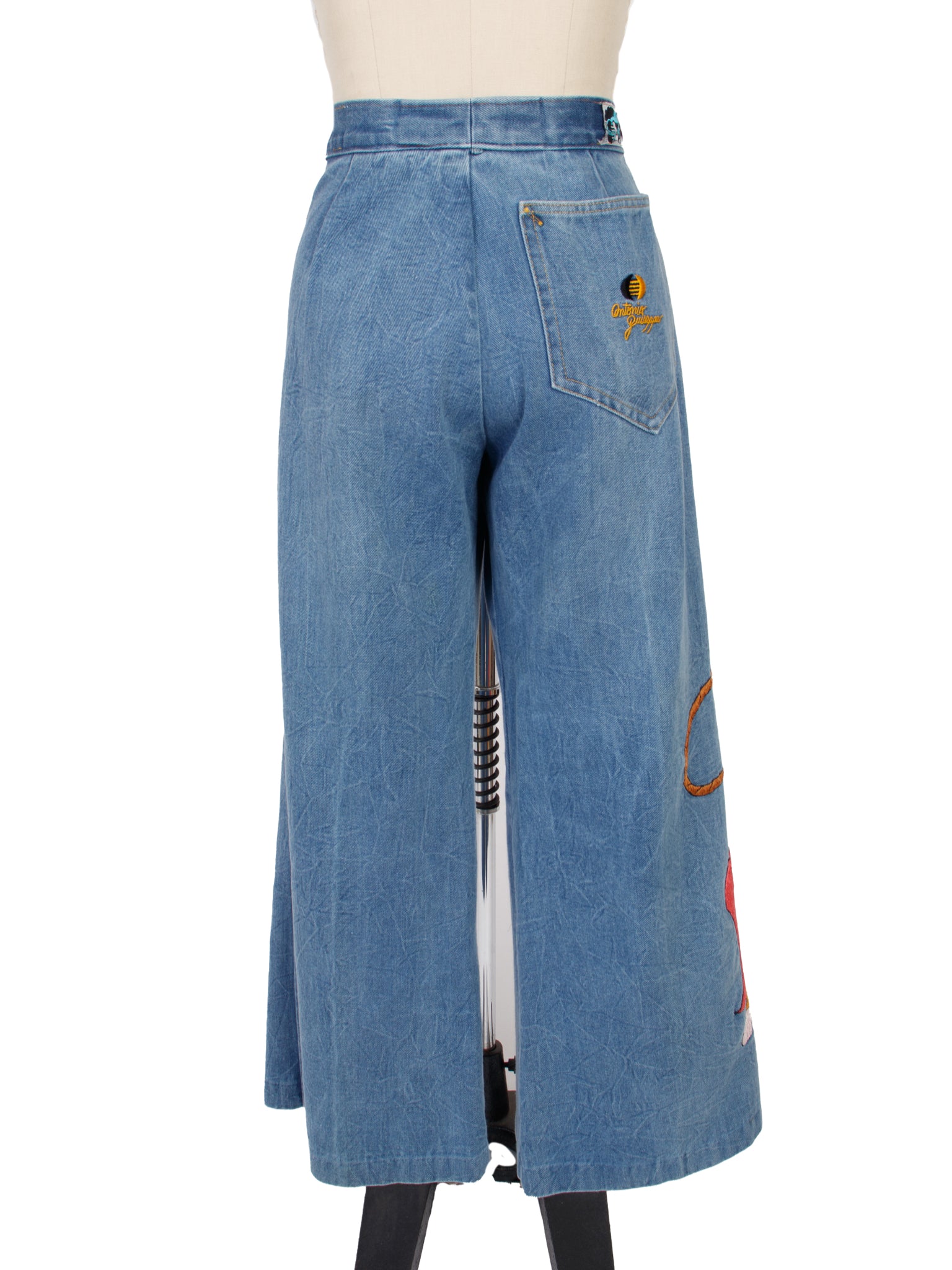 Antonio Guissepe Yosemite Sam Denim Embroidered Pant Set