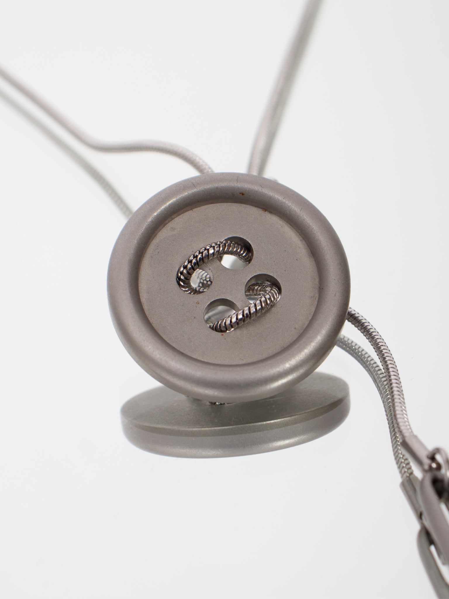 Marland Backus Cute As A Button Necklace
