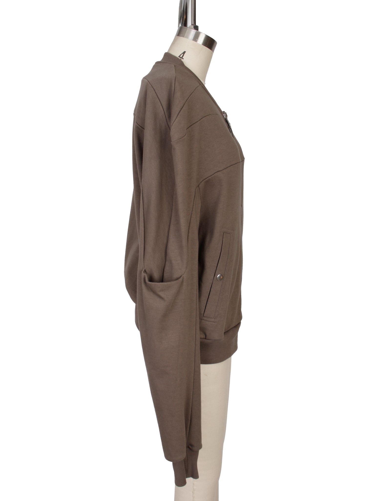 SS23 Rick Owens Dust Zip Sweatshirt
