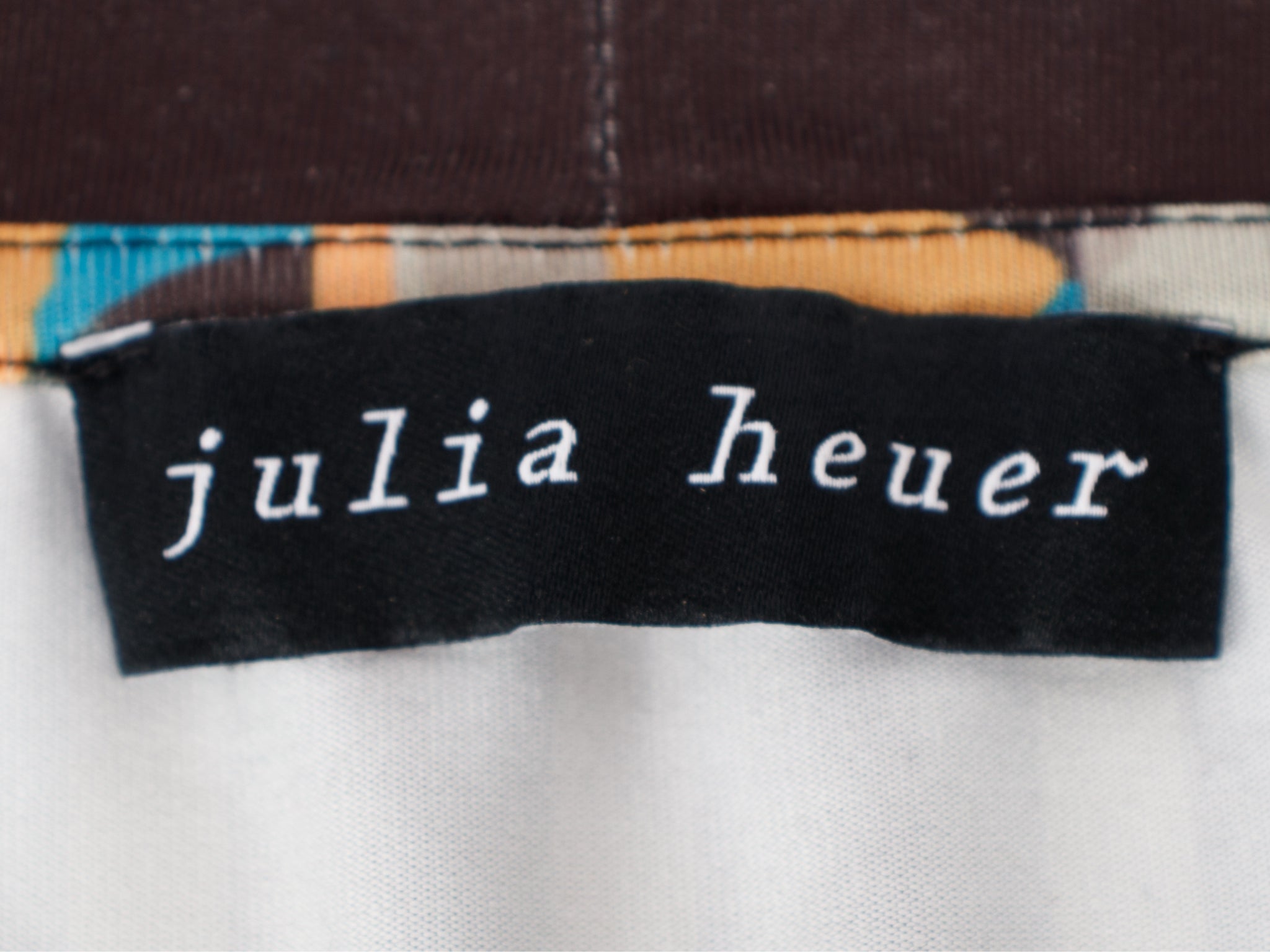 Julia Heuer Ava Floral Block Print Top