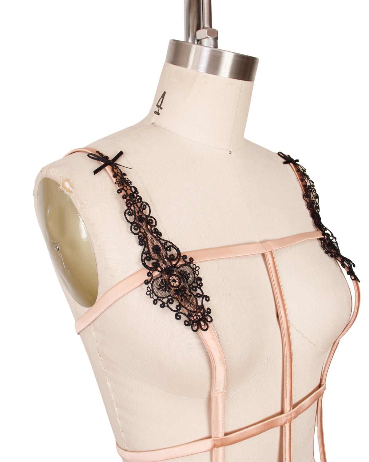 La Perla Black Label Caged Bodysuit