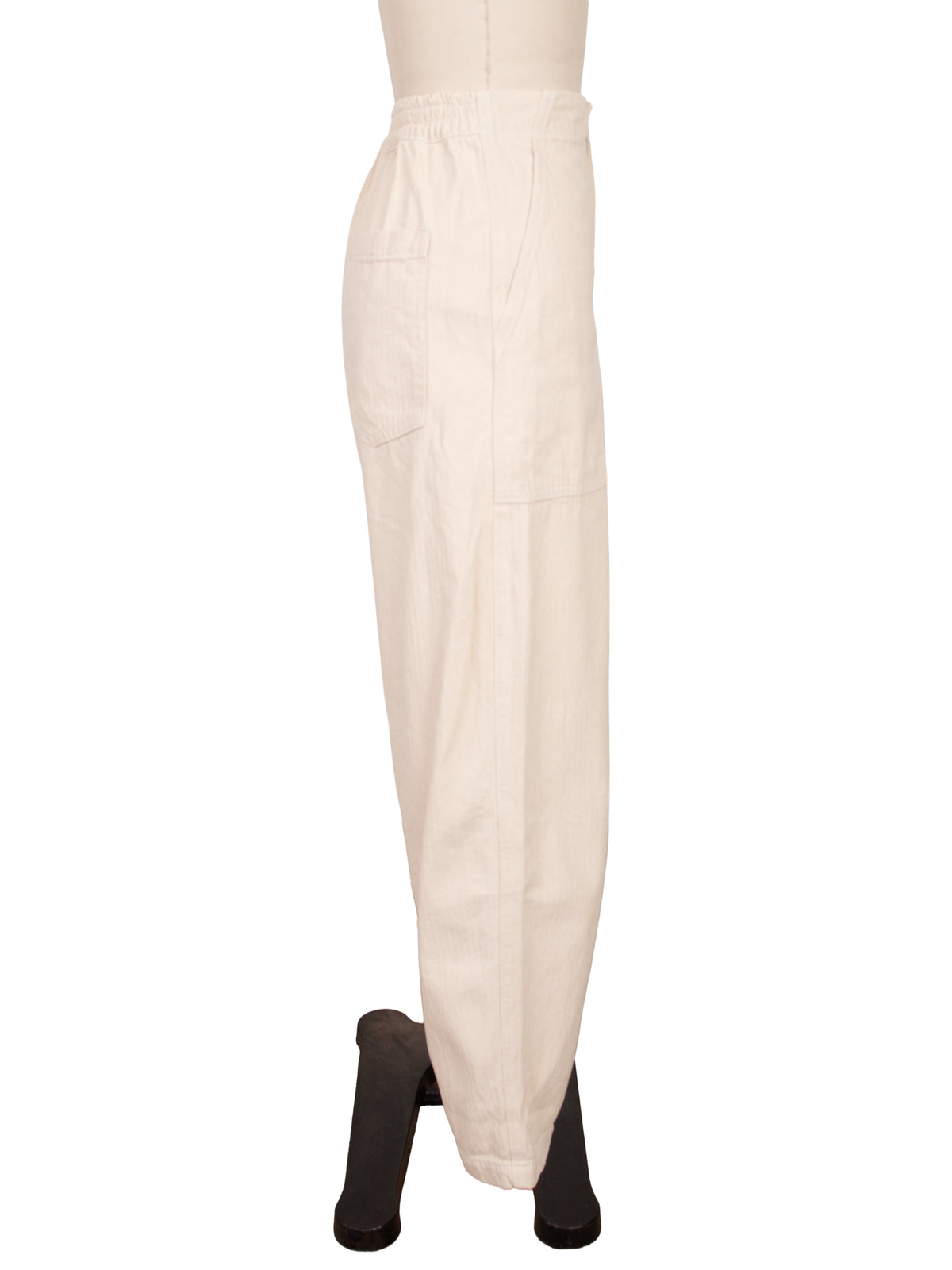 Shaina Mote Striped Canvas Pants