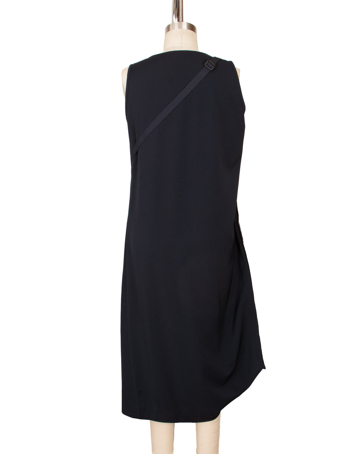 Marithe + Francois Girbaud Crepe & Taffeta Overlay Dress