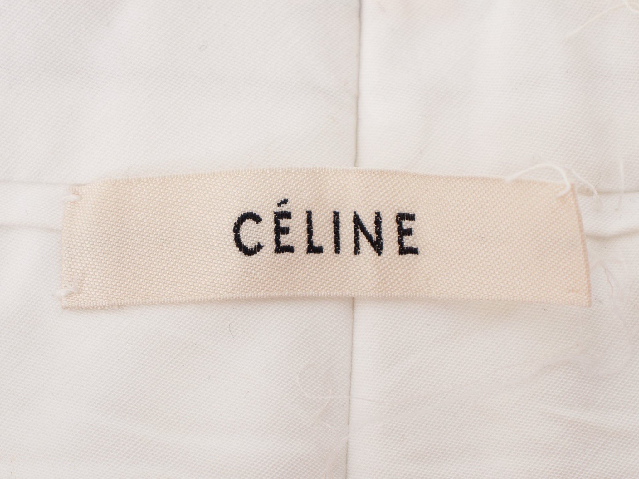 Celine Silk Baroque Paisley Trousers