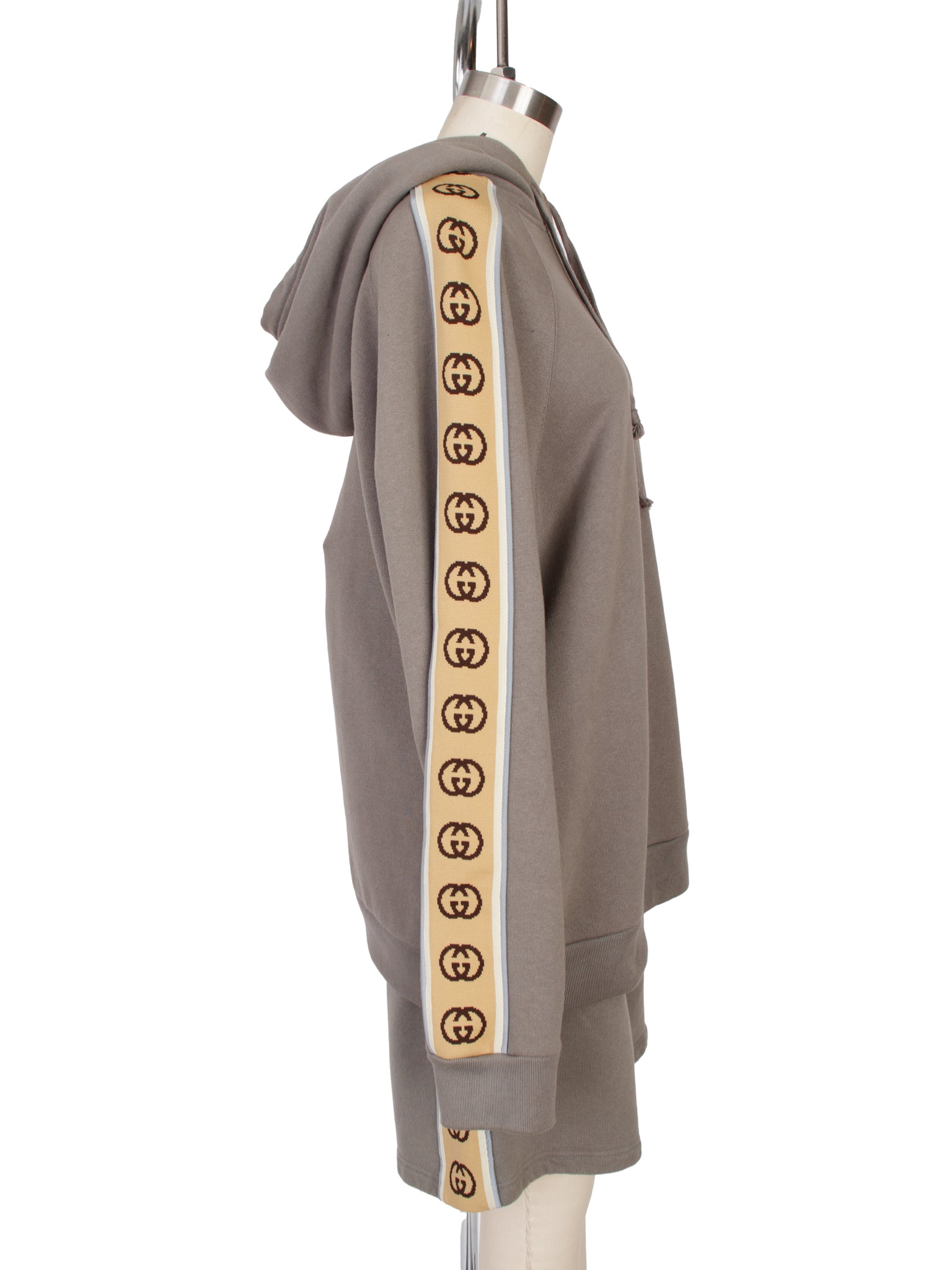 Gucci GG Web Hooded Sweatshirt