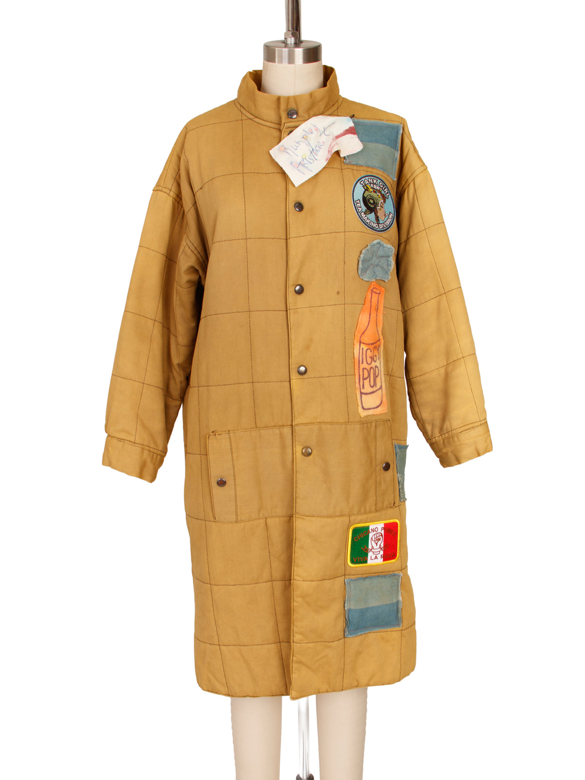 Mercy x Rumpled Aristocrat Quilted Patch Coat