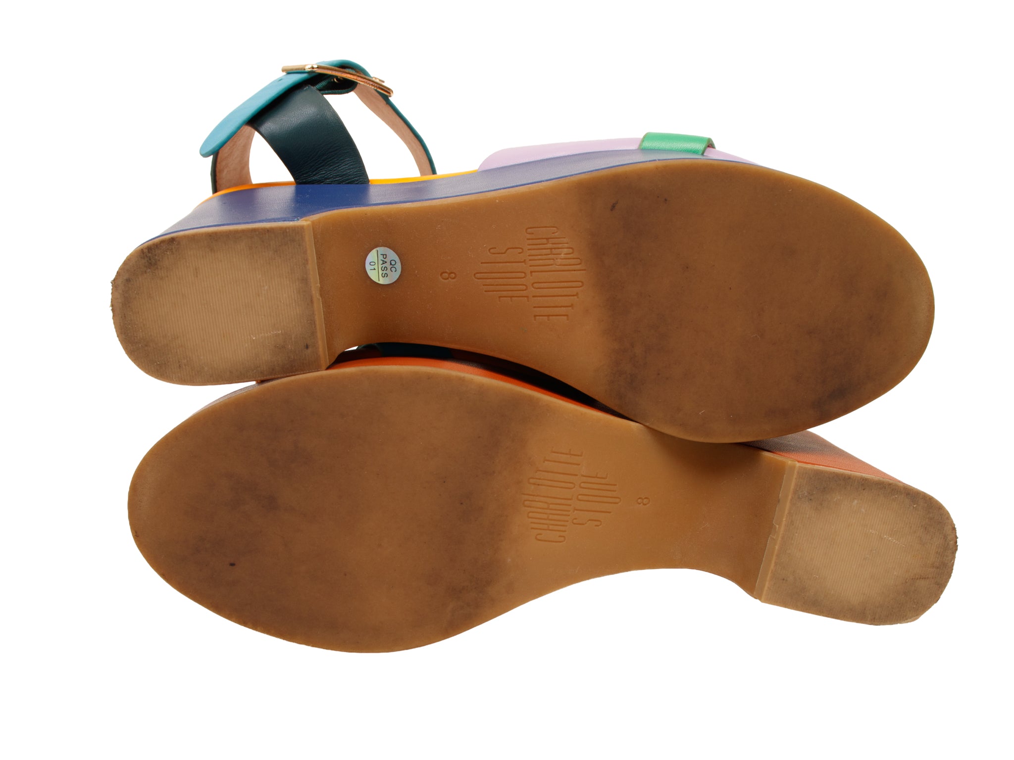 Charlotte Stone Raf Platform Buckle Sandals