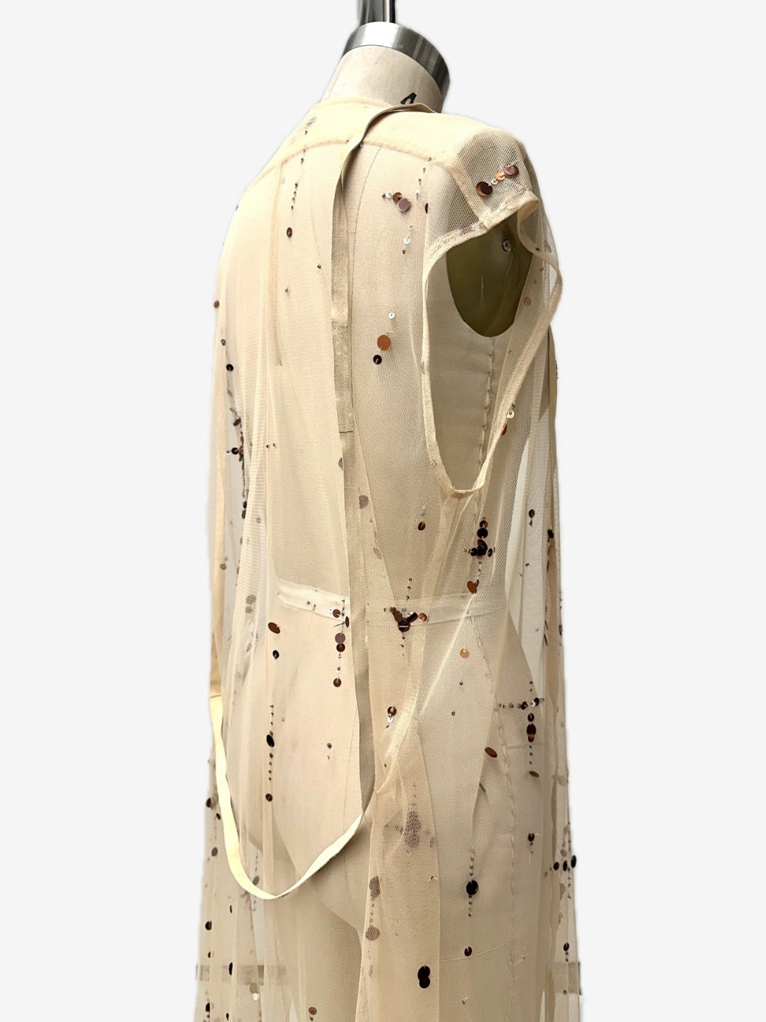 Ann Demeulemeester Tulle Sequin Dress